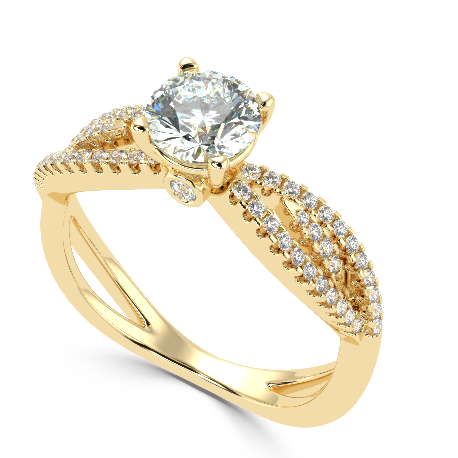 Buy 1.03Ct G VS1 Natural Diamond Ring | SolitaireKart