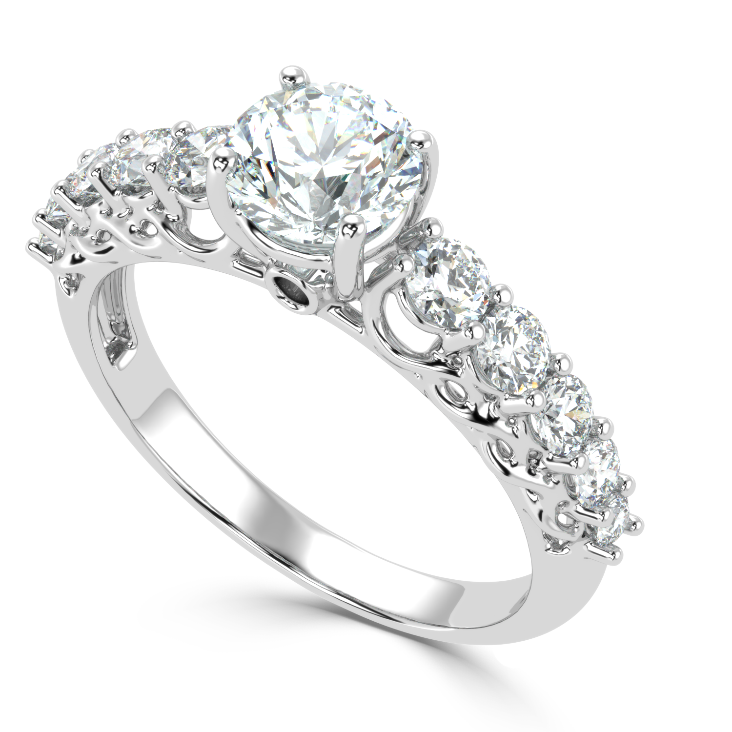 Buy 1.32Carat Solitaire Natural Diamond Ring |Solitairekart