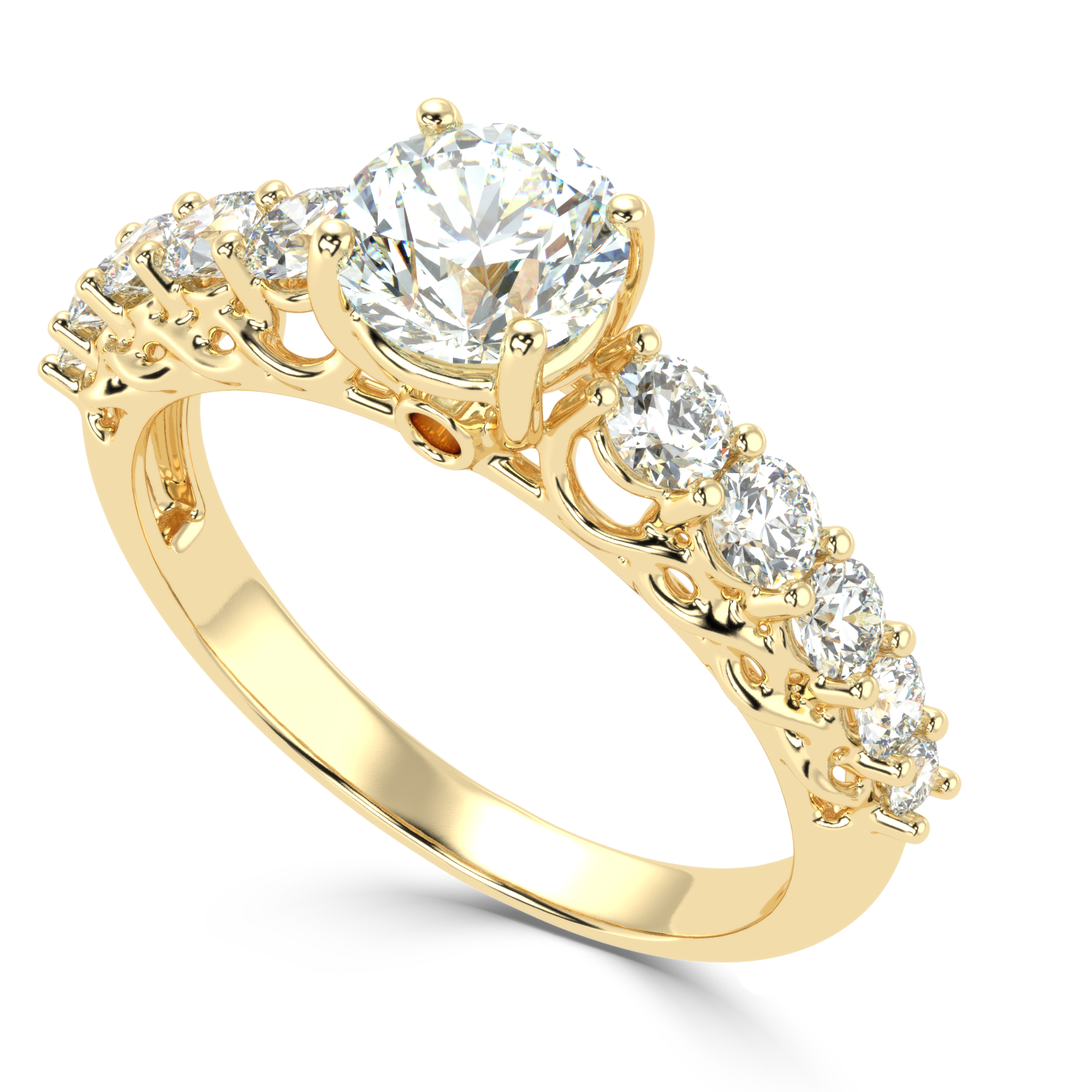 Buy 1.32Carat Solitaire Natural Diamond Ring |Solitairekart