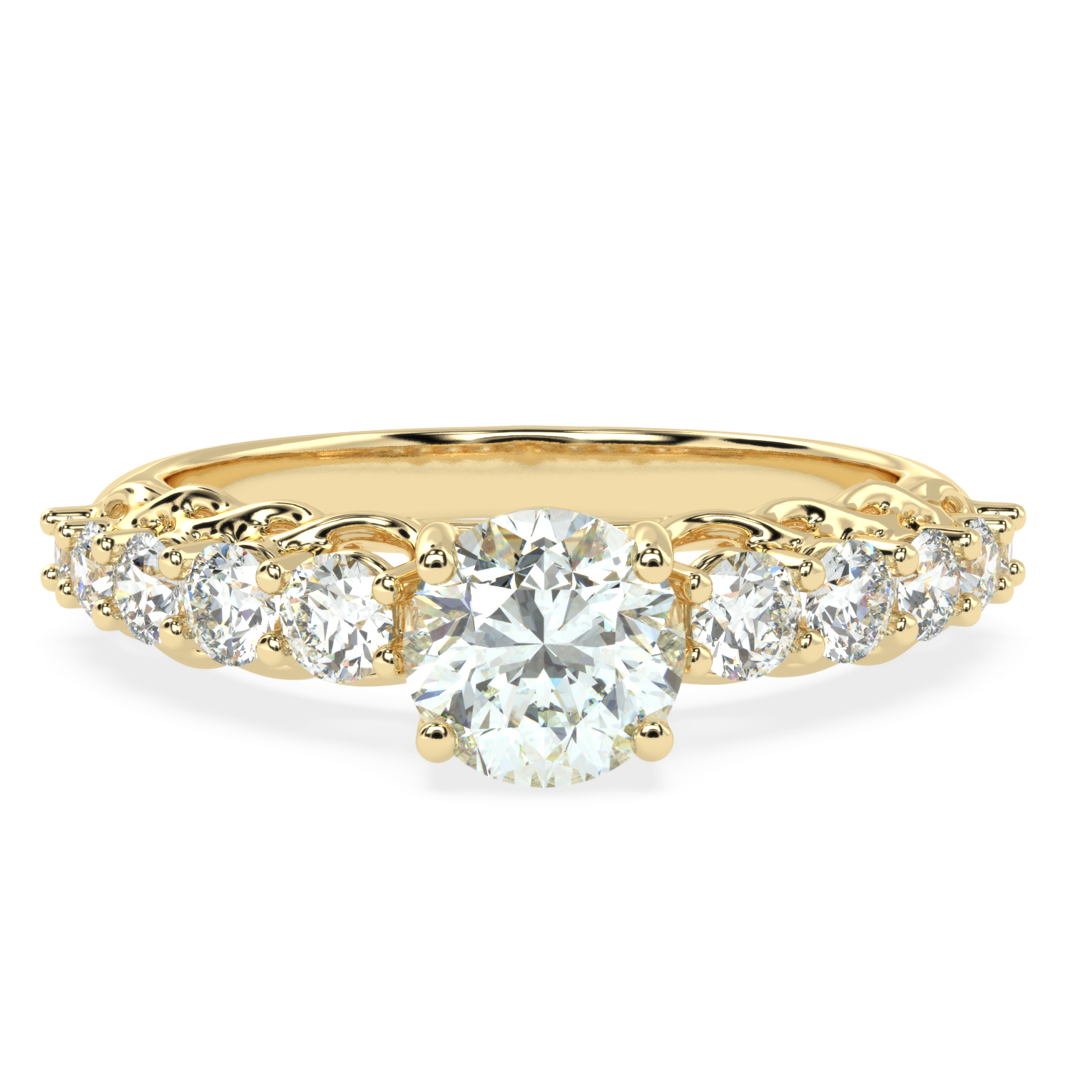 Buy 1.32Carat Solitaire Natural Diamond Ring |Solitairekart