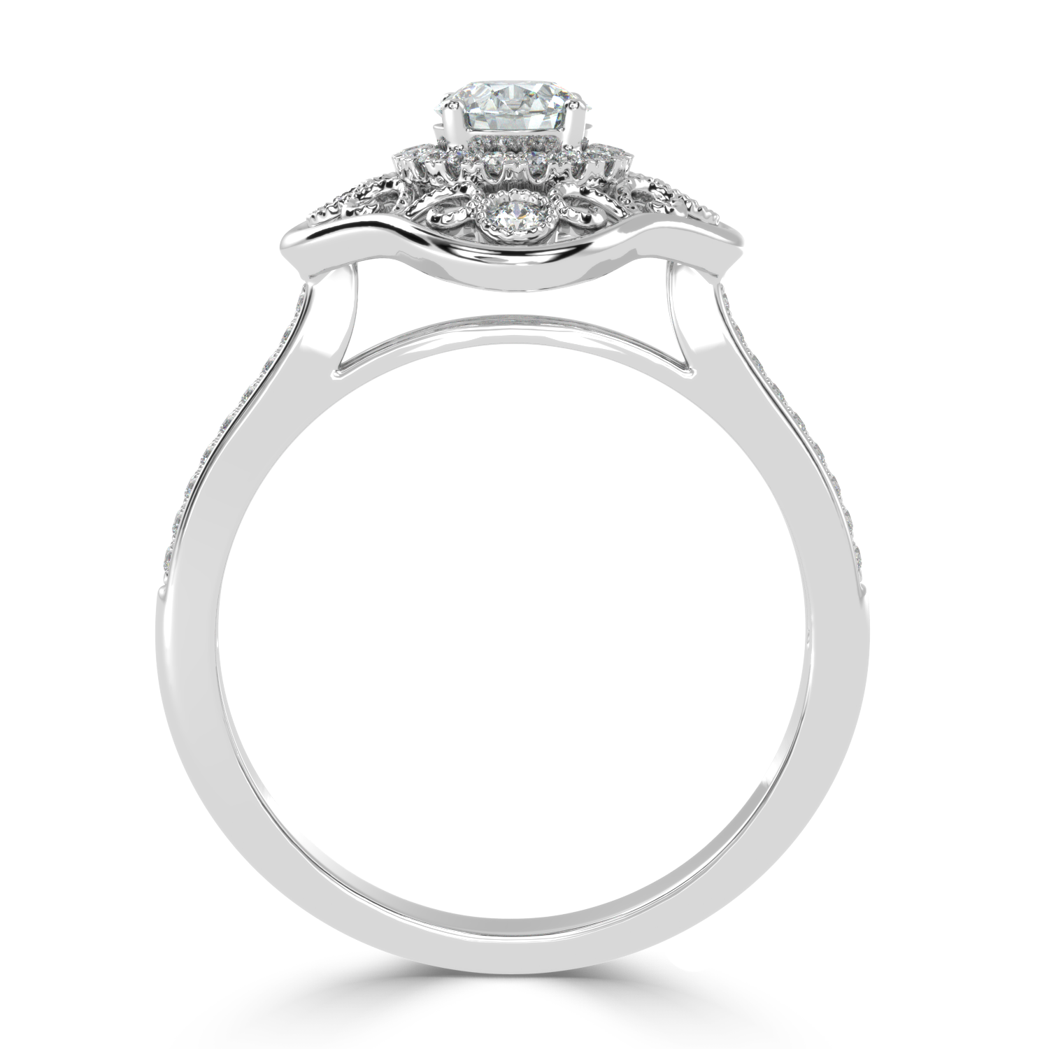 Shop Now 0.53Ct Fancy Natural Diamond Ring |  SolitaireKart
