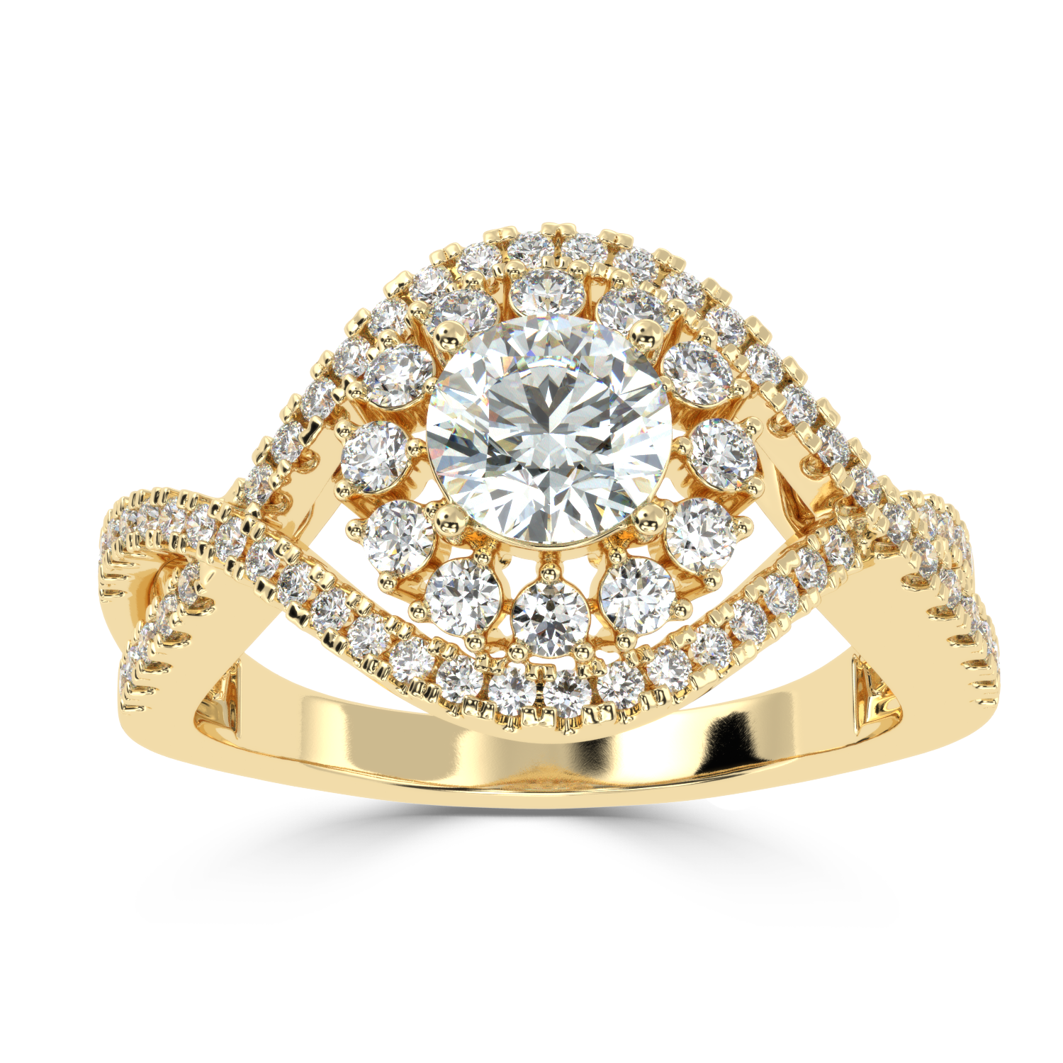Buy 1.03Ct  Natural Diamond Ring in Gold | SolitaireKart