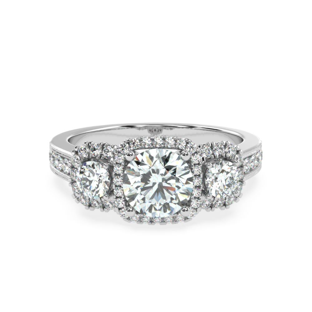 Buy 1.38Ct Solitaire Natural Diamond Ring  | SolitaireKart