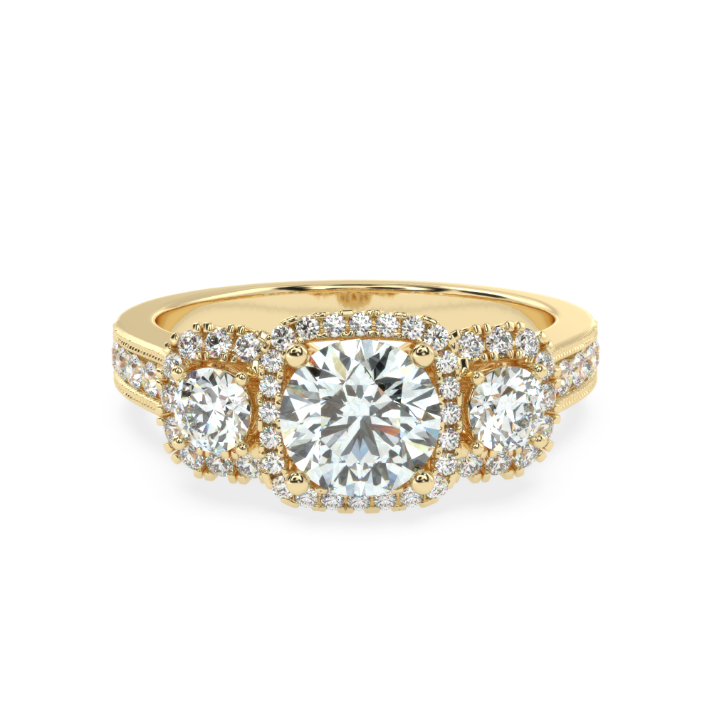 Buy 1.38Ct Solitaire Natural Diamond Ring  | SolitaireKart