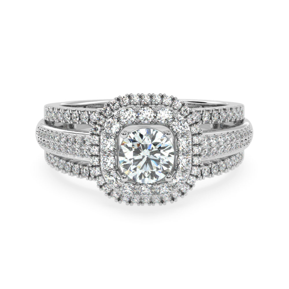 Shop Now 1.28Ct Natural Diamond Ring in Gold | SolitaireKart