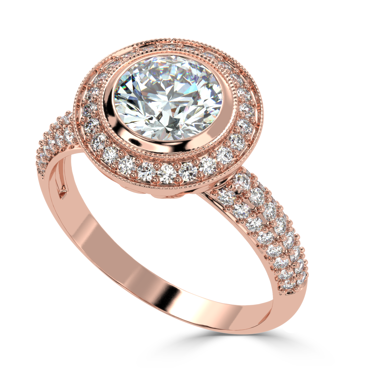 Buy 1.55Ct Solitaire Natural Diamond Ring |SolitaireKart