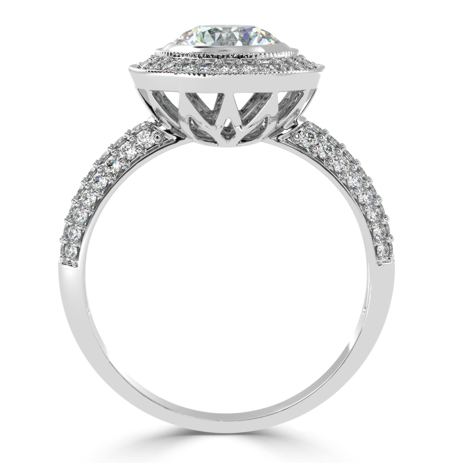 Buy 1.55Ct Solitaire Natural Diamond Ring |SolitaireKart