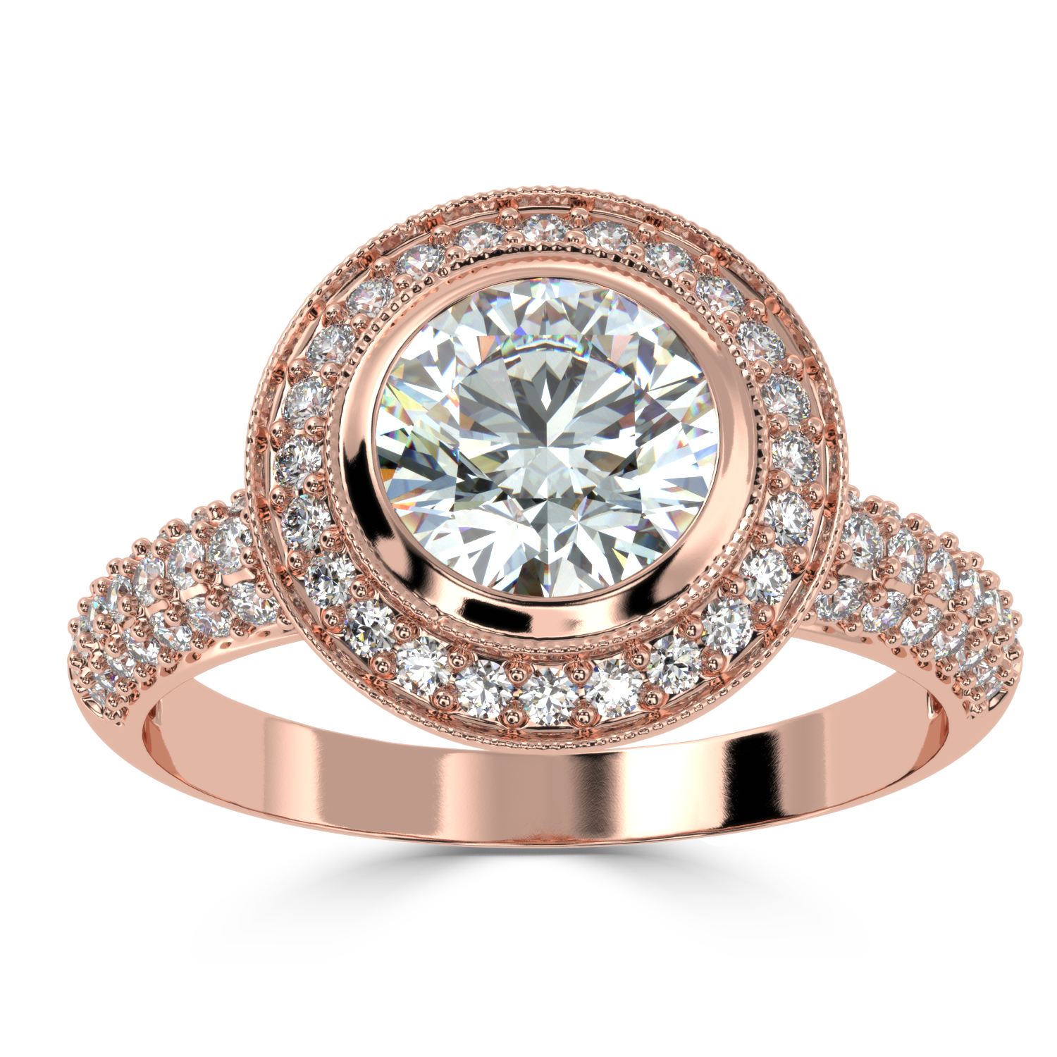 Buy 1.55Ct Solitaire Natural Diamond Ring |SolitaireKart