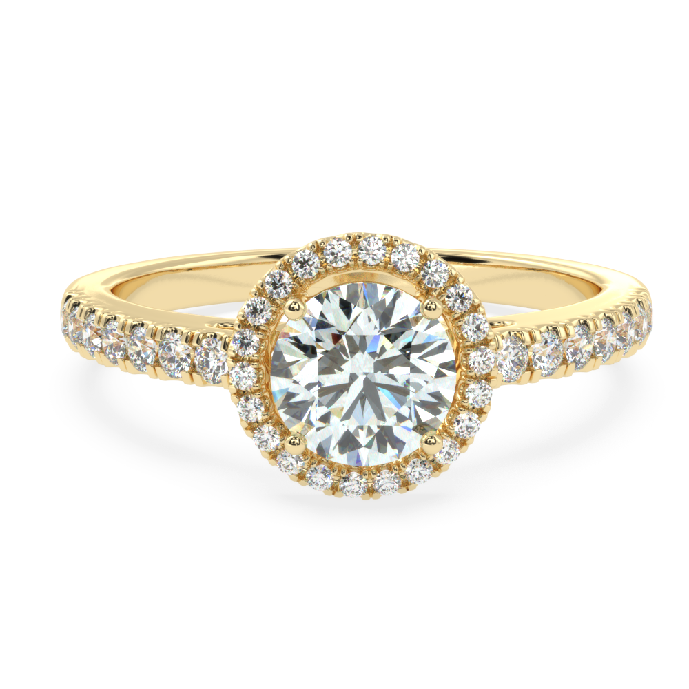 Buy 0.97Ct Classic Natural Diamond Ring | SolitaireKart