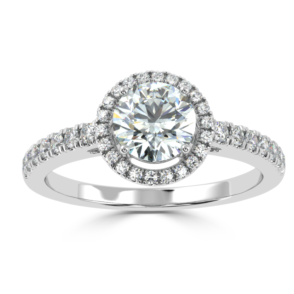 Buy 0.97Ct Classic Natural Diamond Ring | SolitaireKart