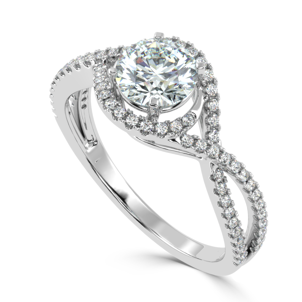 Buy Anniversary Natural Diamond Ring | Solitairekart