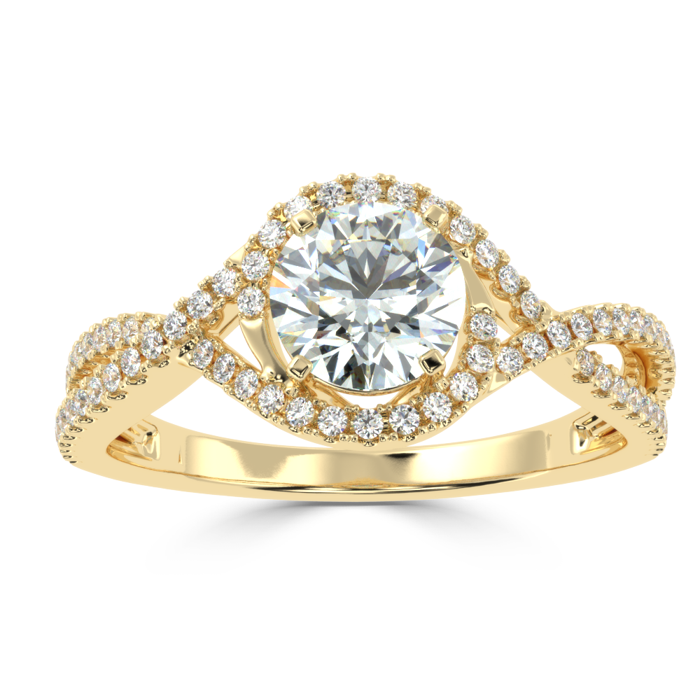 Buy Anniversary Natural Diamond Ring | Solitairekart