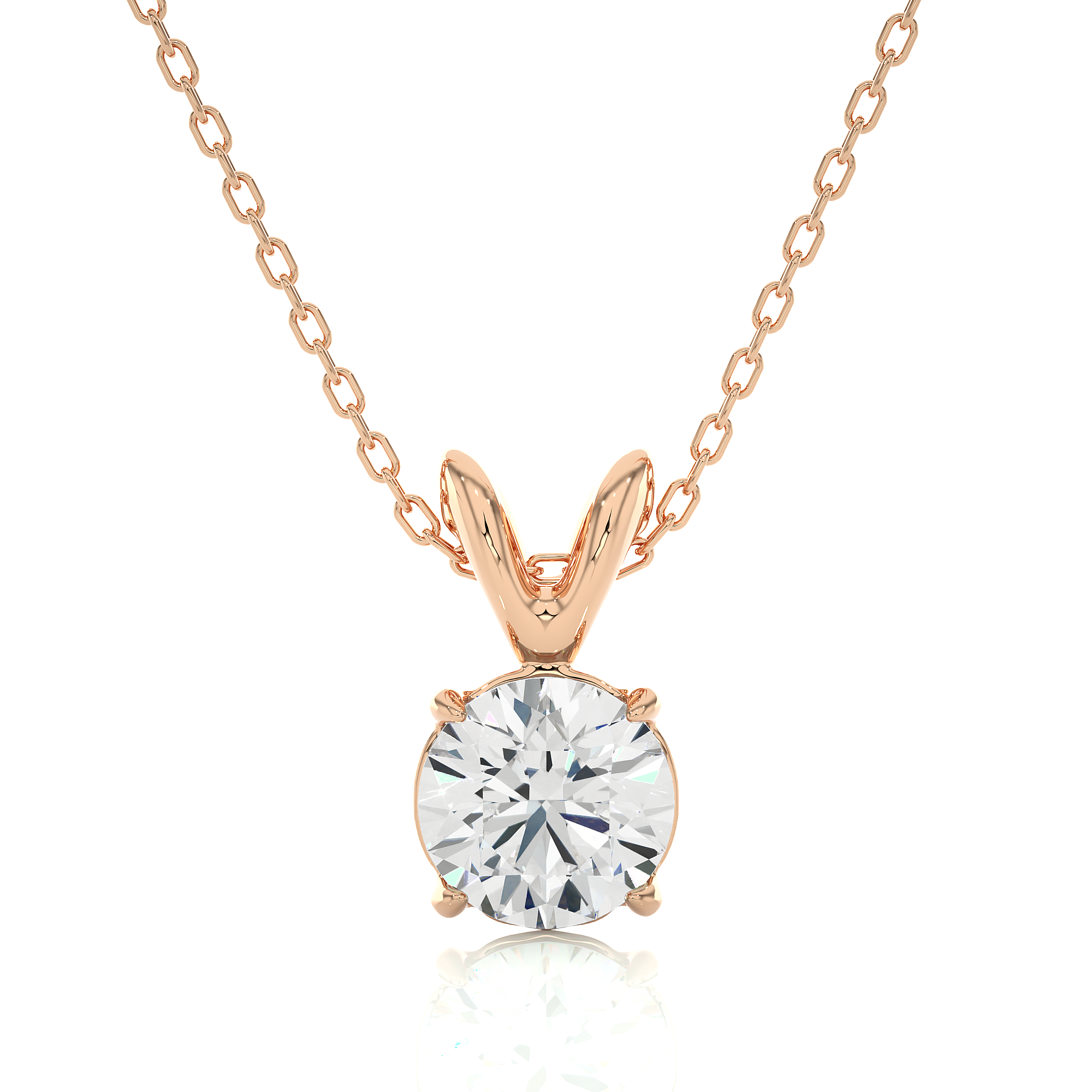 Buy 0.59Ct Natural Diamond Pendant | Solitairekart