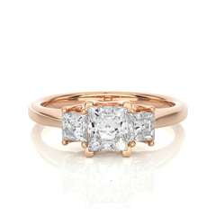 0.96 Carat H Color VS1 Clarity Diamond Studded Natural Diamond Ring