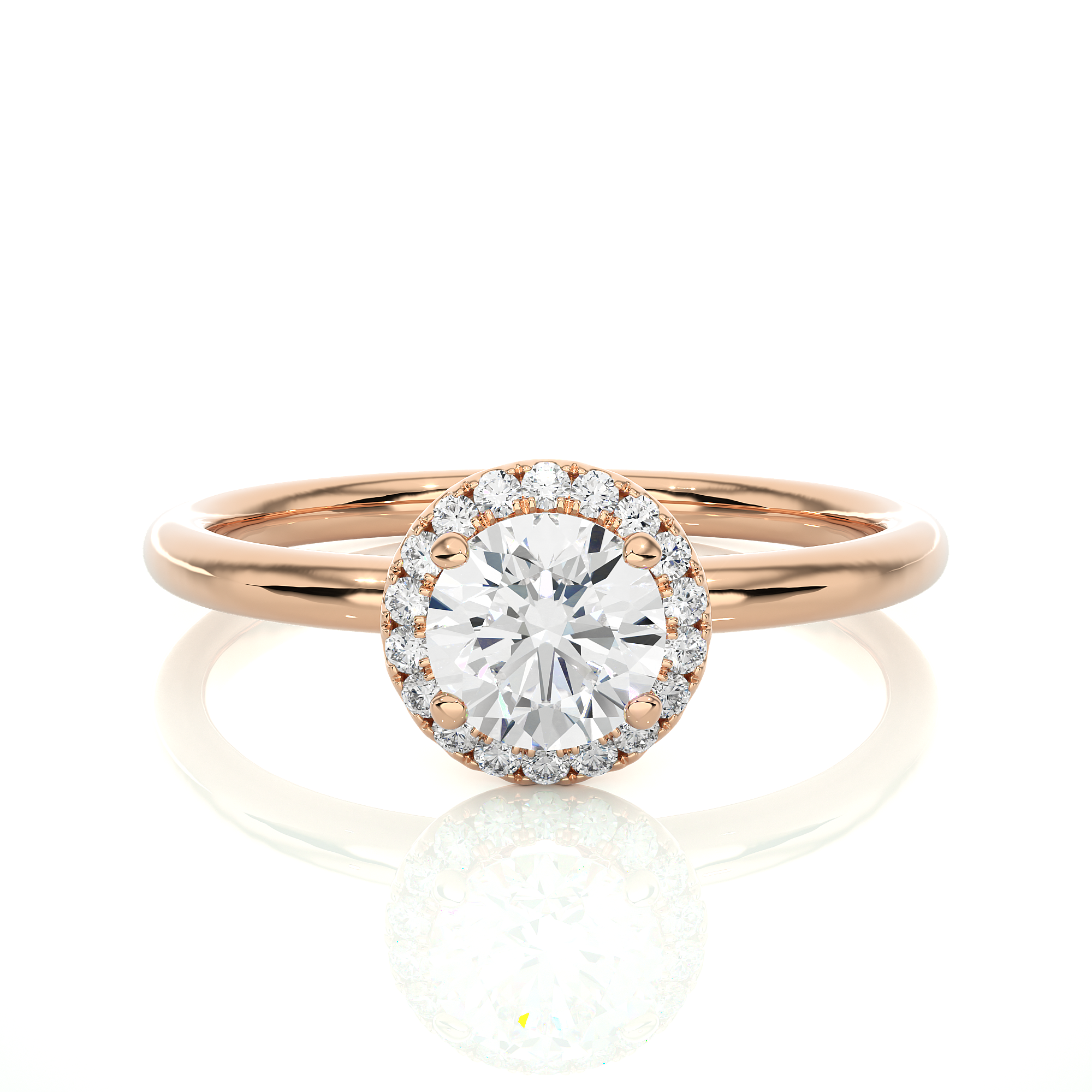 0.50 Carat G Color VS1 Clarity Diamond Studded Natural Diamond Ring.
