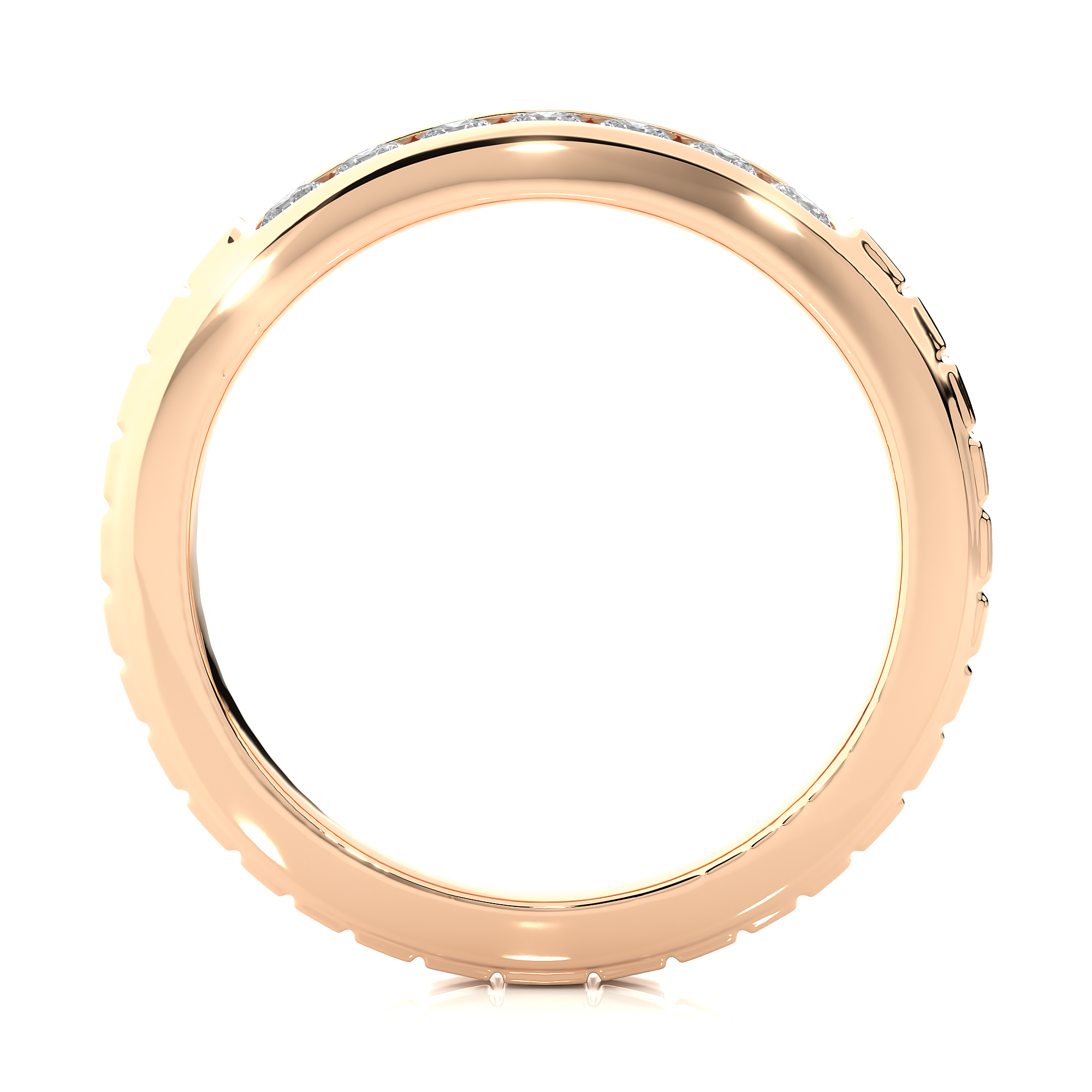 0.82 Carat IJ Color VS1 Clarity Diamond Studded Natural Diamond Ring.