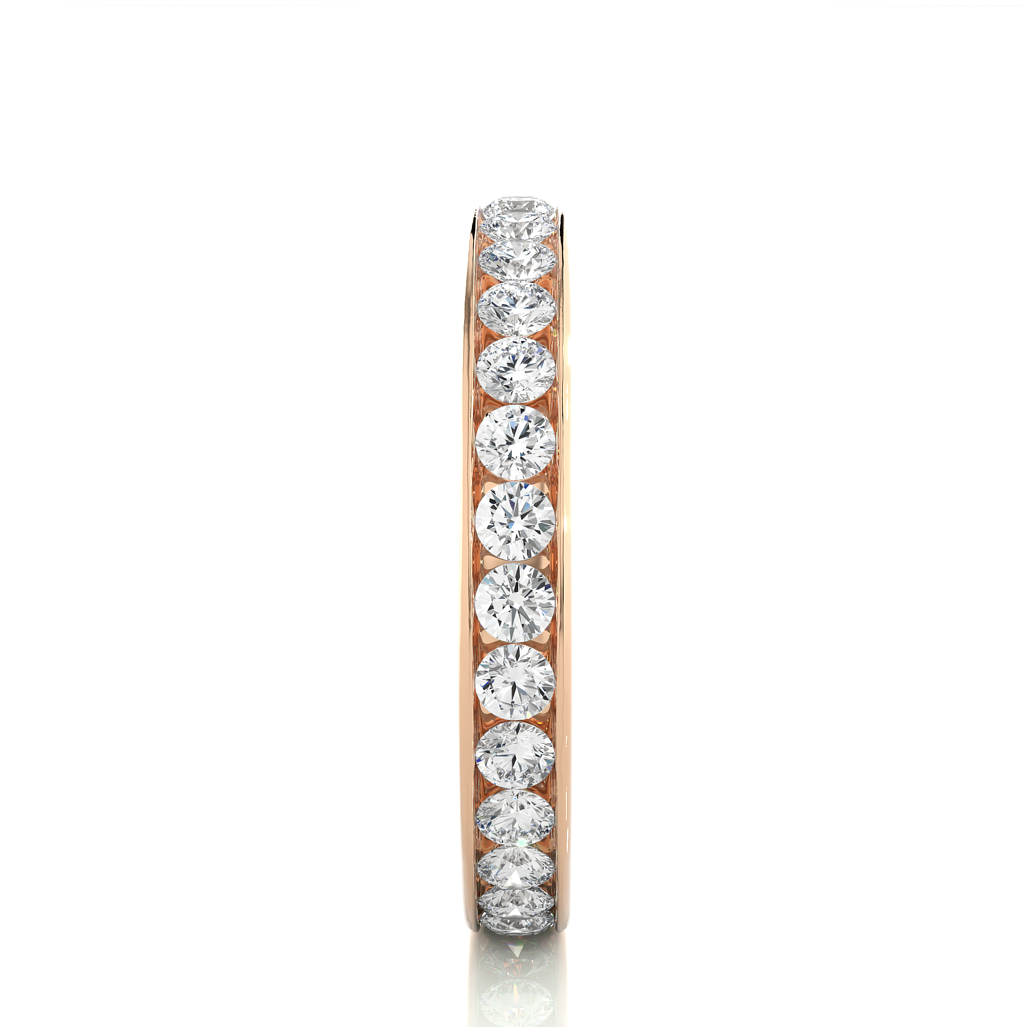 1.04 Carat H Color VS1 Clarity Diamond Studded Natural Diamond Ring.