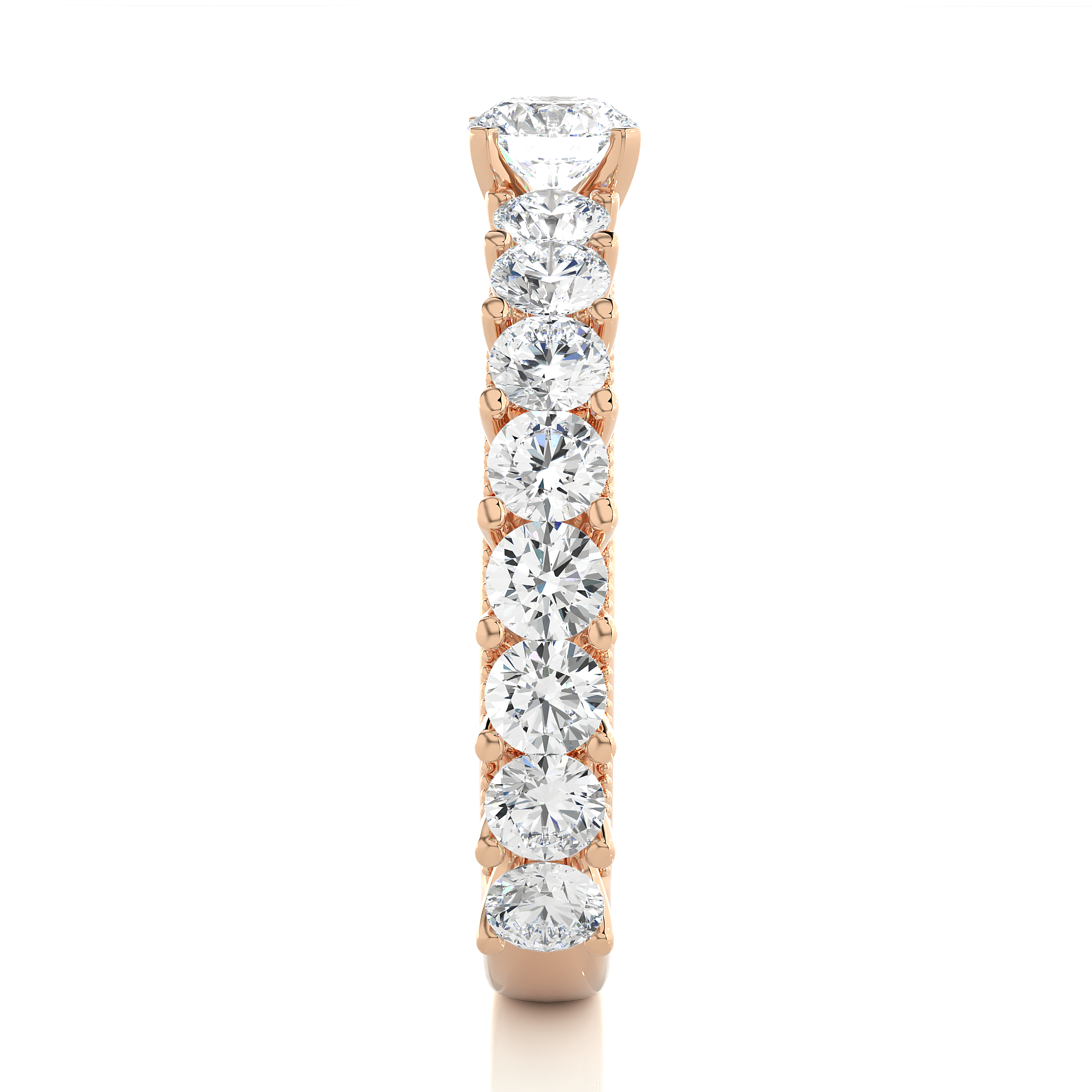 2.53 Carat H Color VS1 Clarity Diamond Studded Natural Diamond Ring.