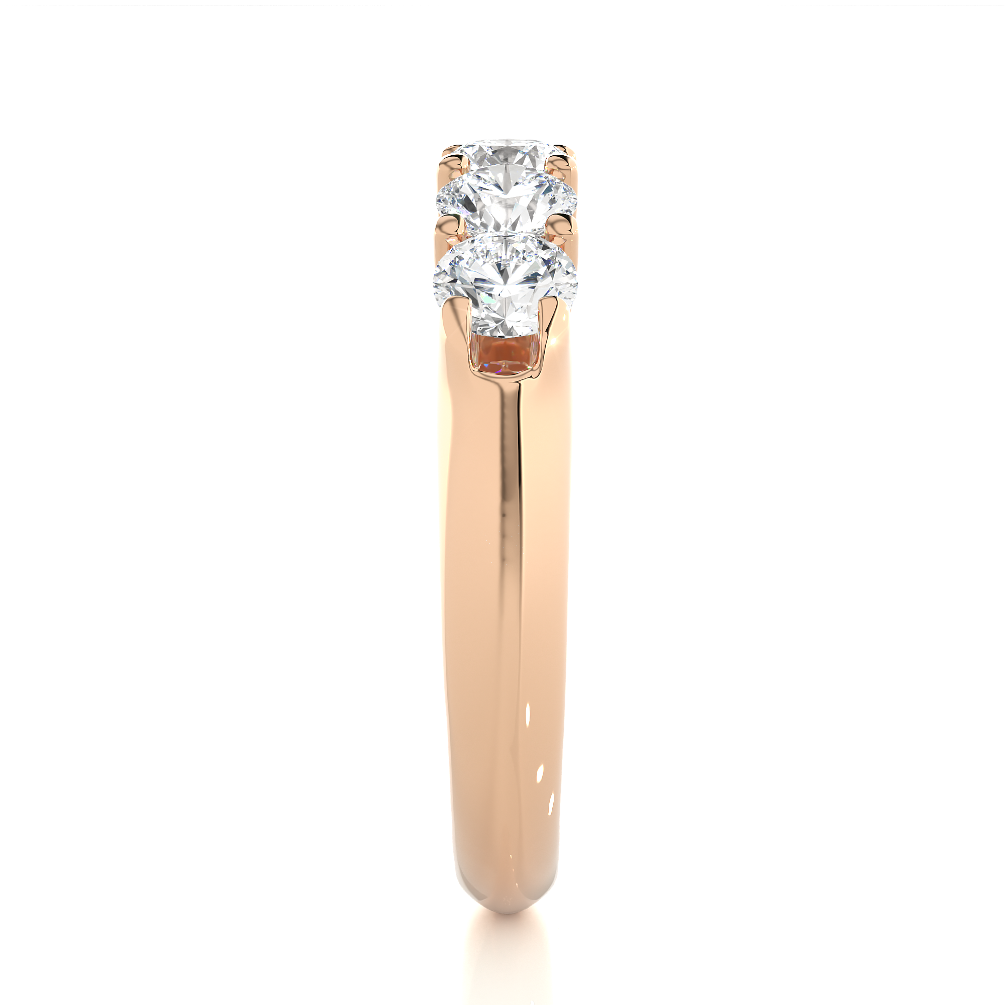 1.11 Carat G Color VS1 Clarity Diamond Studded Natural Diamond Ring.