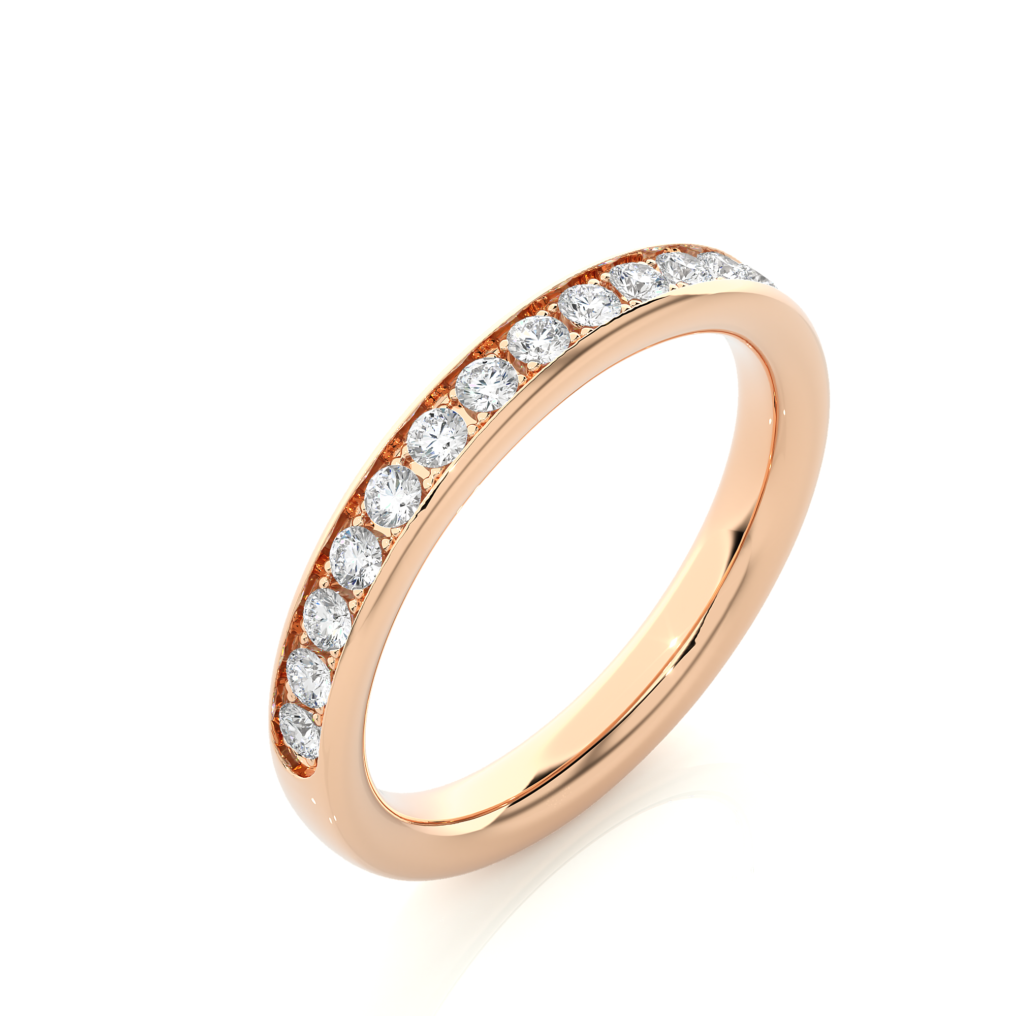 0.35 Carat G Color VS1 Clarity Diamond Studded Natural Diamond Ring.