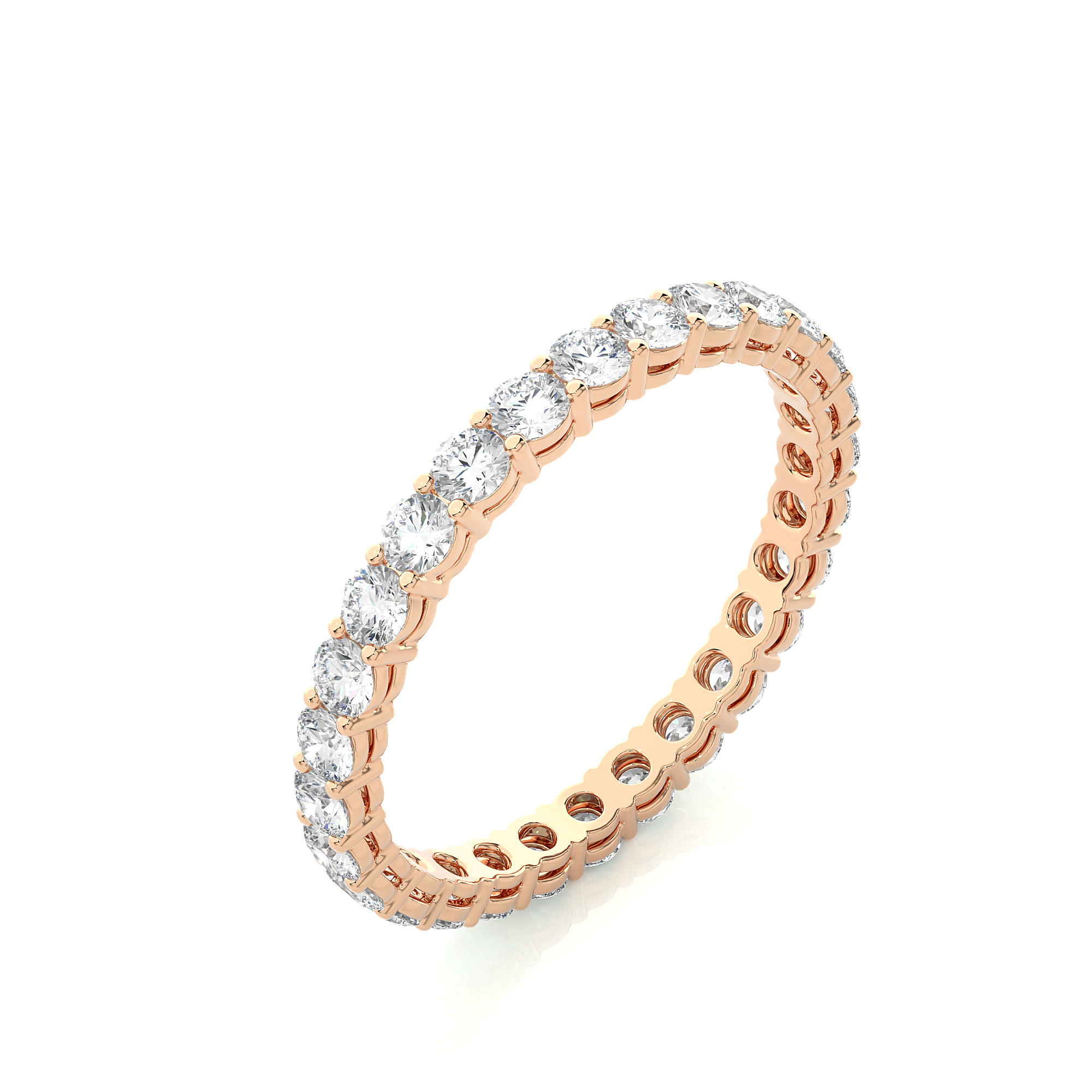 1.12 Carat G Color VS1 Clarity Diamond Studded Natural Diamond Ring.