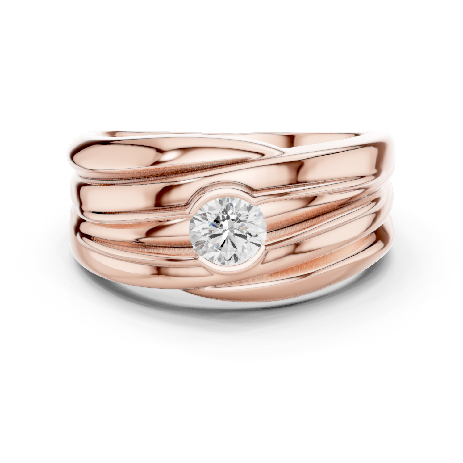 Natural Diamond Men’s Ring – 0.47ct EF/VS Premier Class