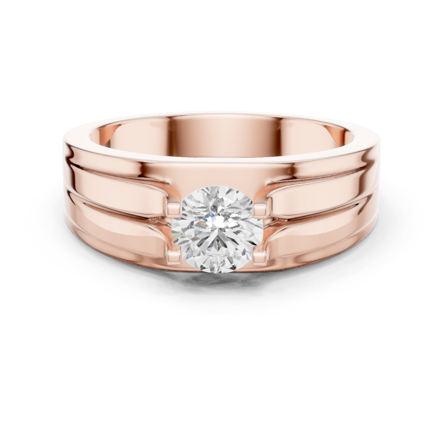 Natural Diamond Men’s Ring – 0.75ct J/VS1 Majestic Elite Series