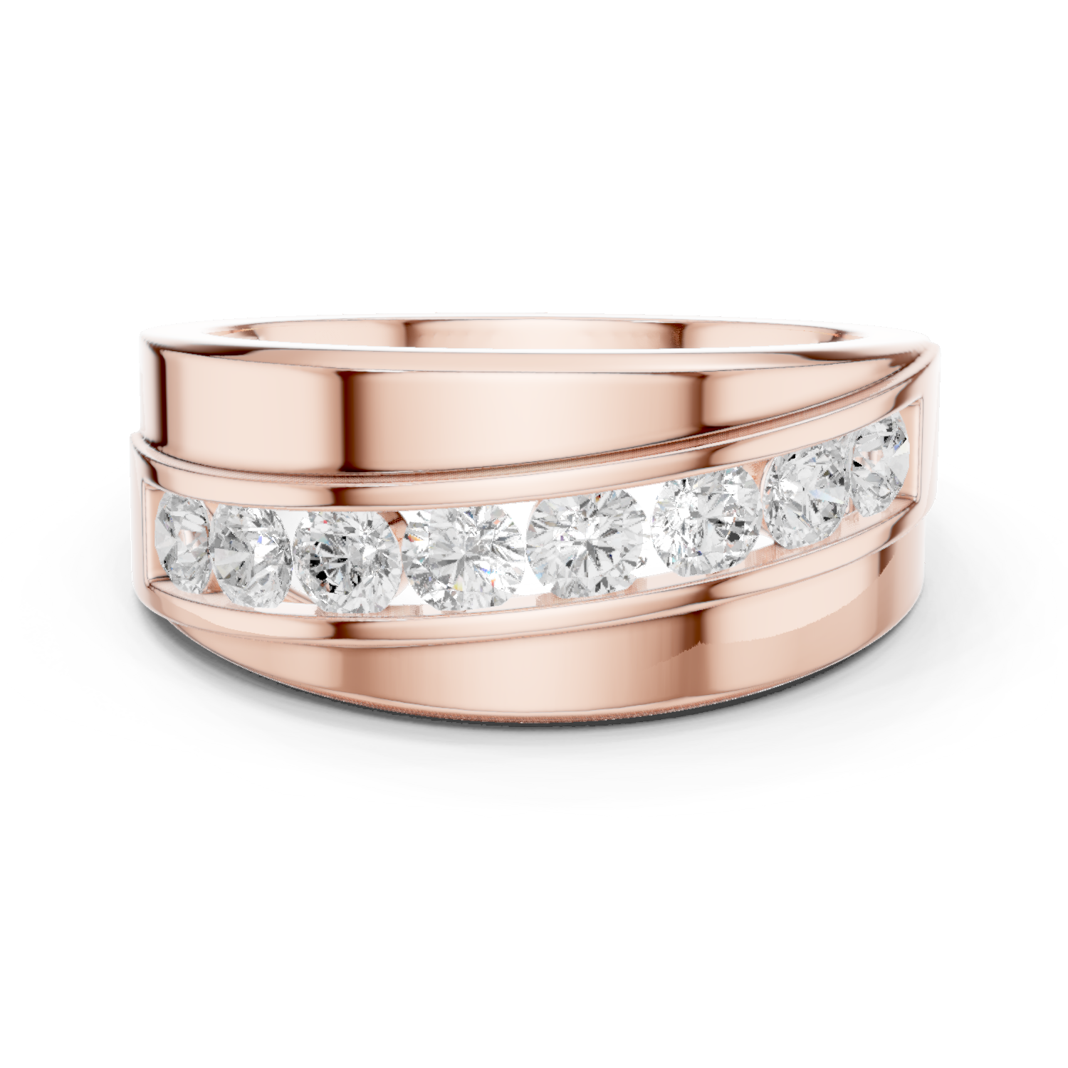 Natural Diamond Men’s Ring – 0.88ct EF/VS Prestige Luxury