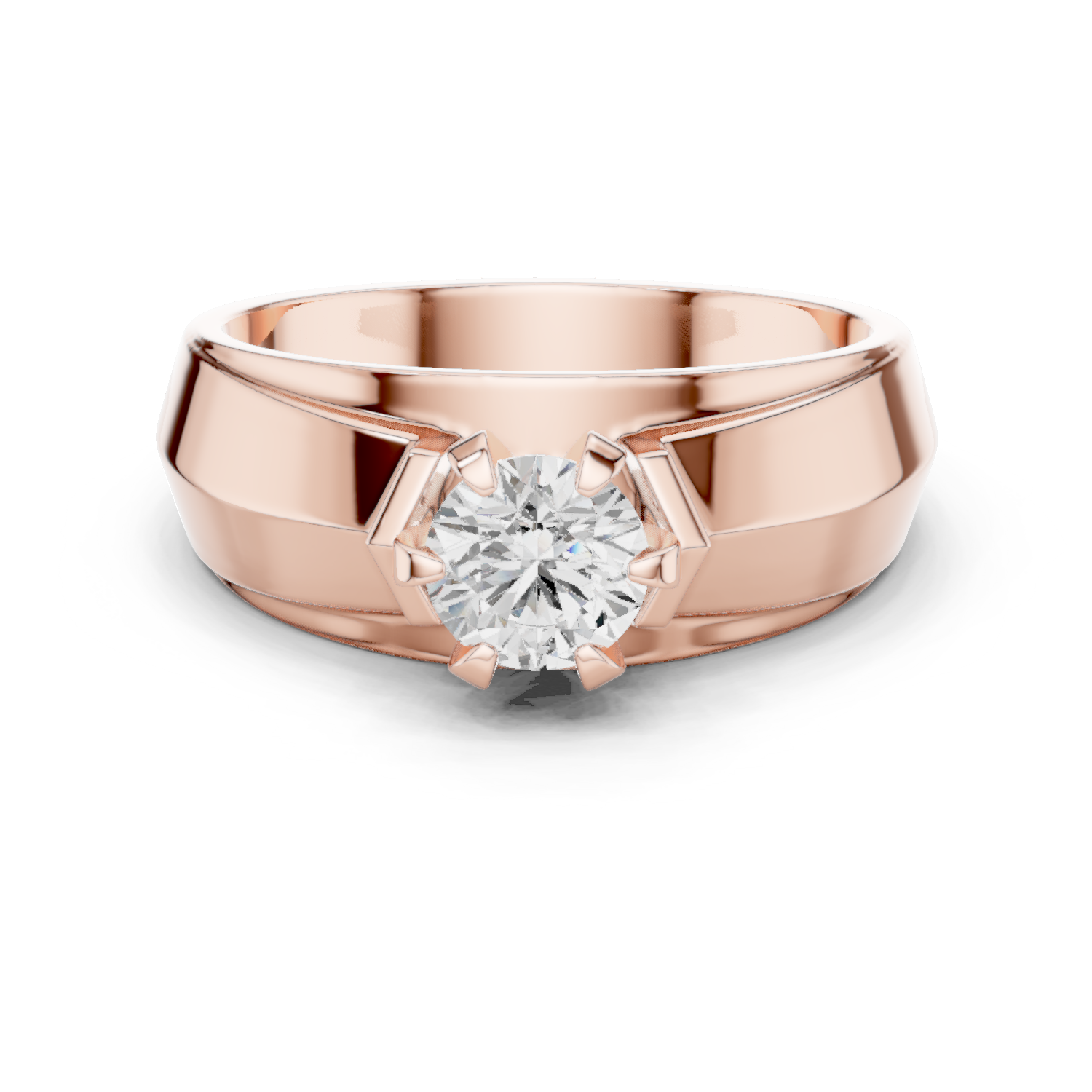 Natural Diamond  Men’s Ring 0.85ct I/VS2 – Elite Luxury Edition