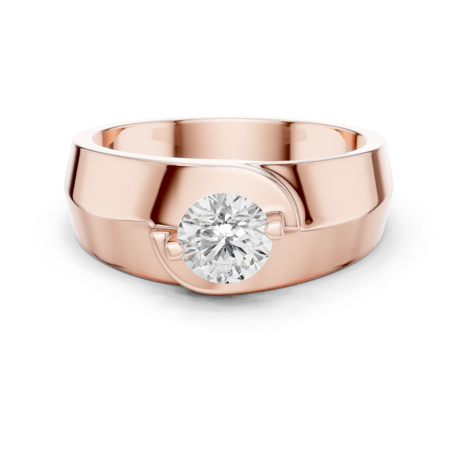 Natural Diamond Men’s Ring – 0.75ct H/SI1 Grand Signature Edition