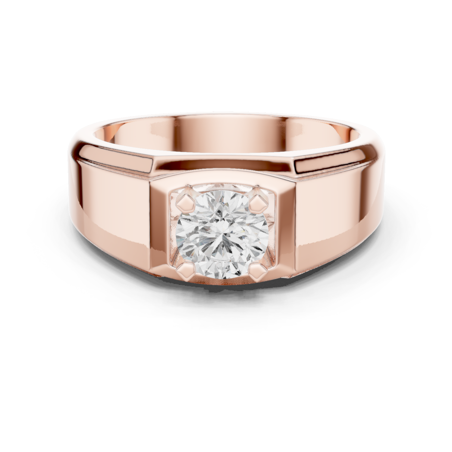 Natural Diamond Men’s Ring – 0.75ct I/VS1 Royal Signature Edition