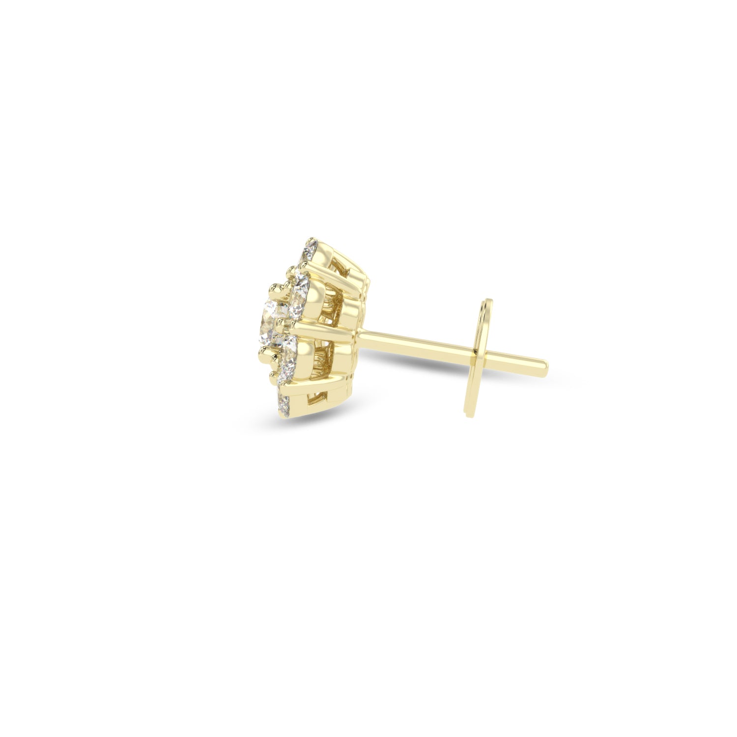 Buy 1.87Ct G VS1 Diamond Stud Earrings | Solitairekart