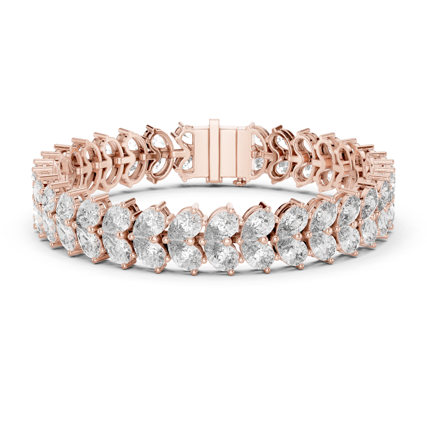 Natural Diamond Tennis Bracelet – 17.58ct J/VS1 Grand Royale Prestige Edition