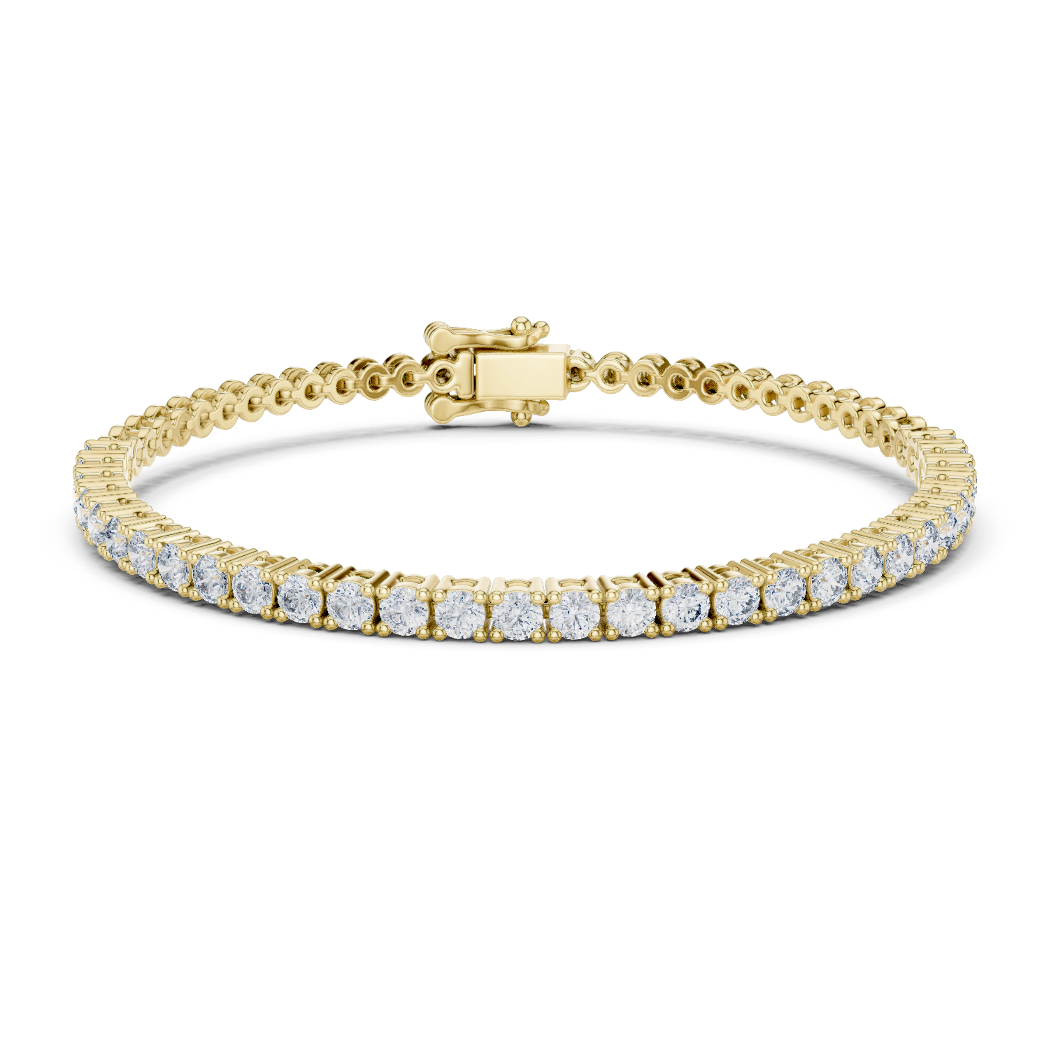 Natural Diamond Tennis Bracelet – 1.95ct EF/VS Timeless Elite Series