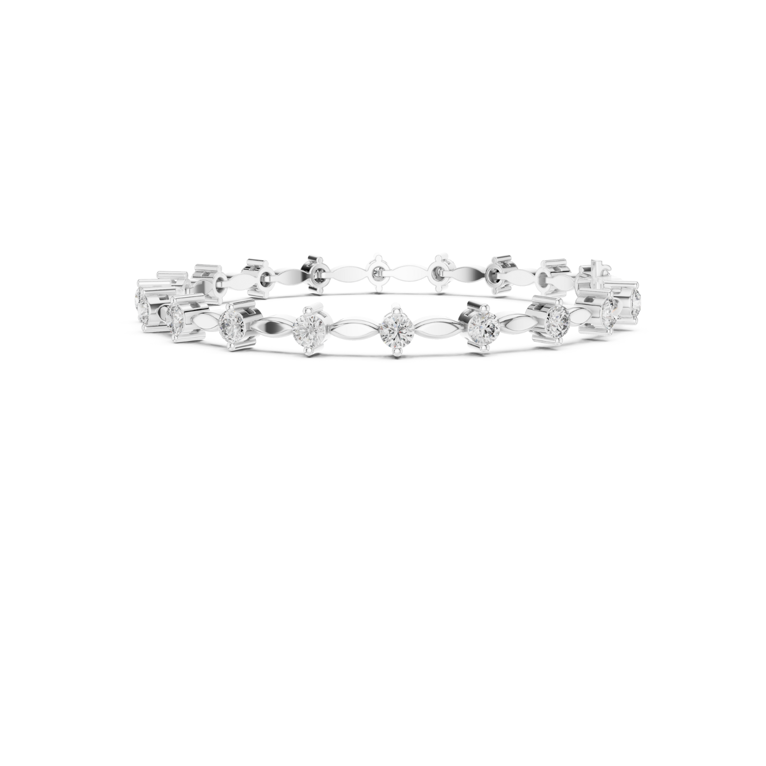 Natural Diamond Tennis Bracelet – 2.09ct EF/VS Elite Heritage Collection