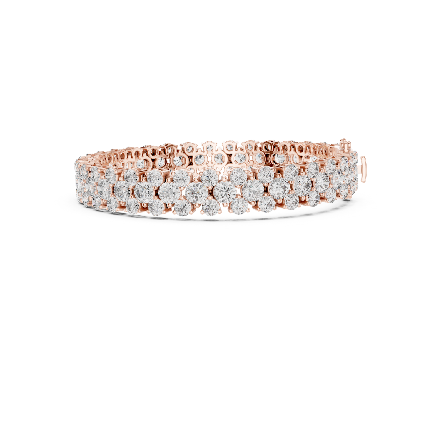 Natural Diamond Tennis Bracelet – 17.38ct I/VS1 Grand Regal Luxe Edition