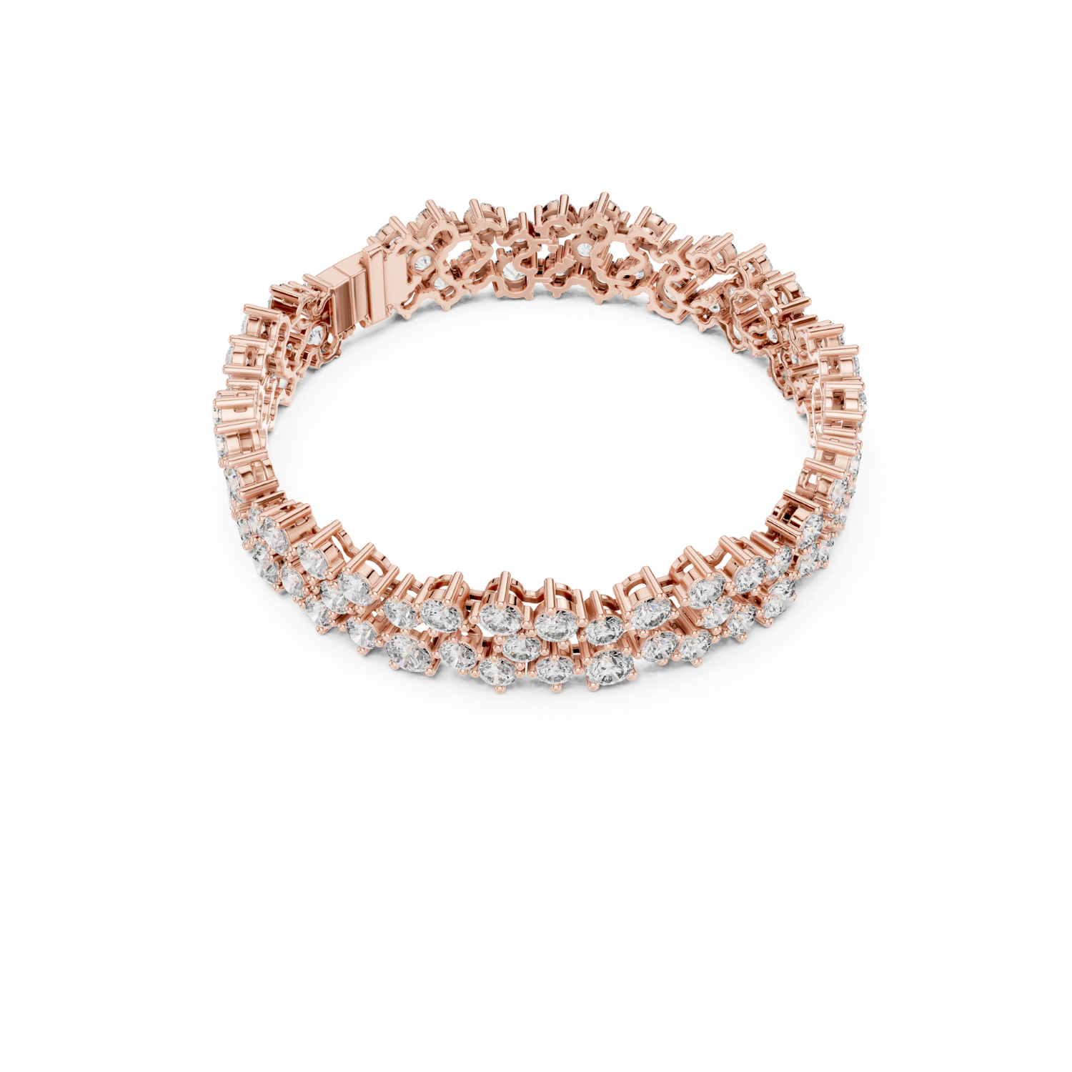 Natural Diamond Tennis Bracelet –14.45ct I/VS1 Ultimate Prestige Luxe Edition