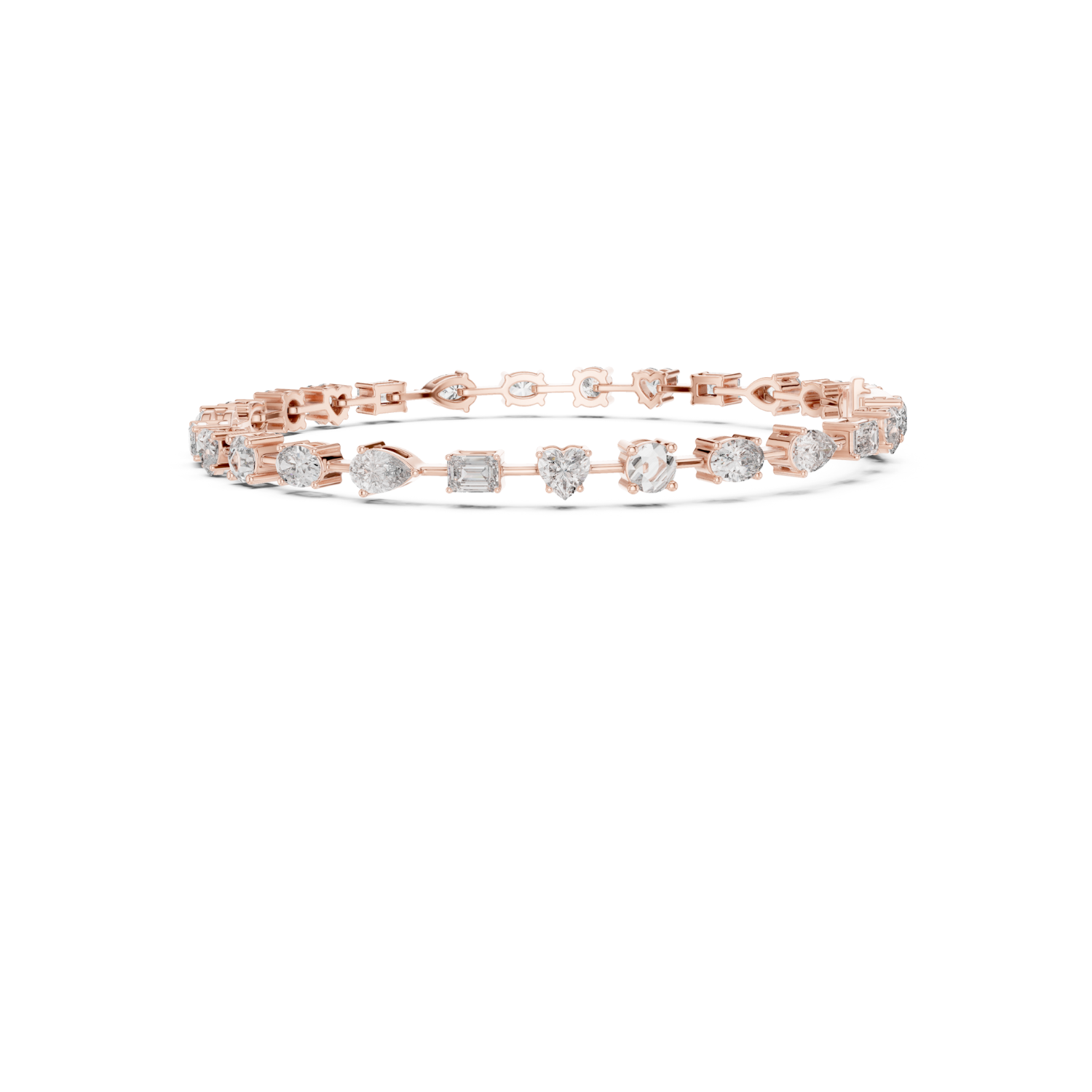Natural Diamond Tennis Bracelet – 3.99ct GH/VS Supreme Royal Luxe
