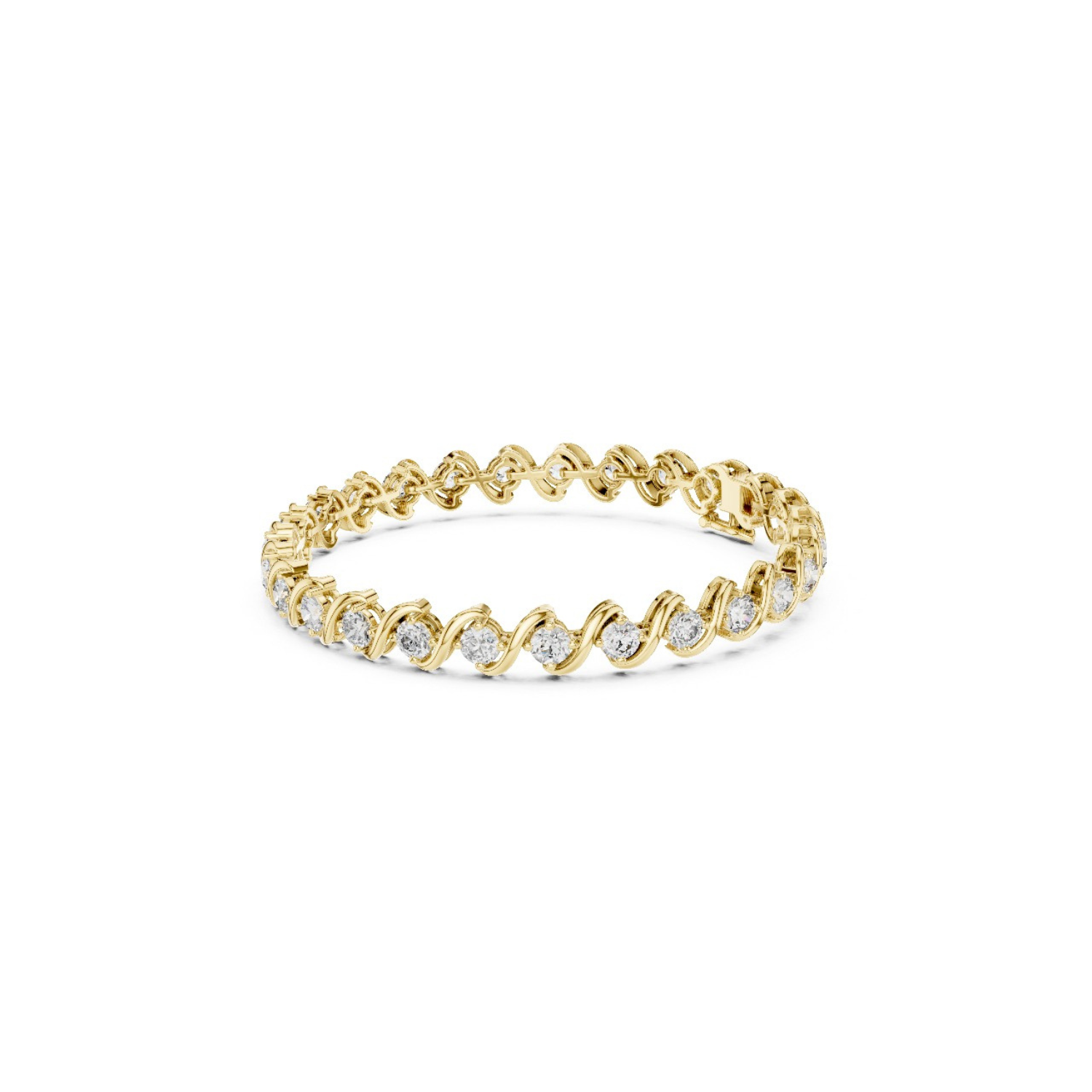 Natural Diamond Tennis Bracelet – 6.45ct H/SI1 Exclusive Heritage Luxe
