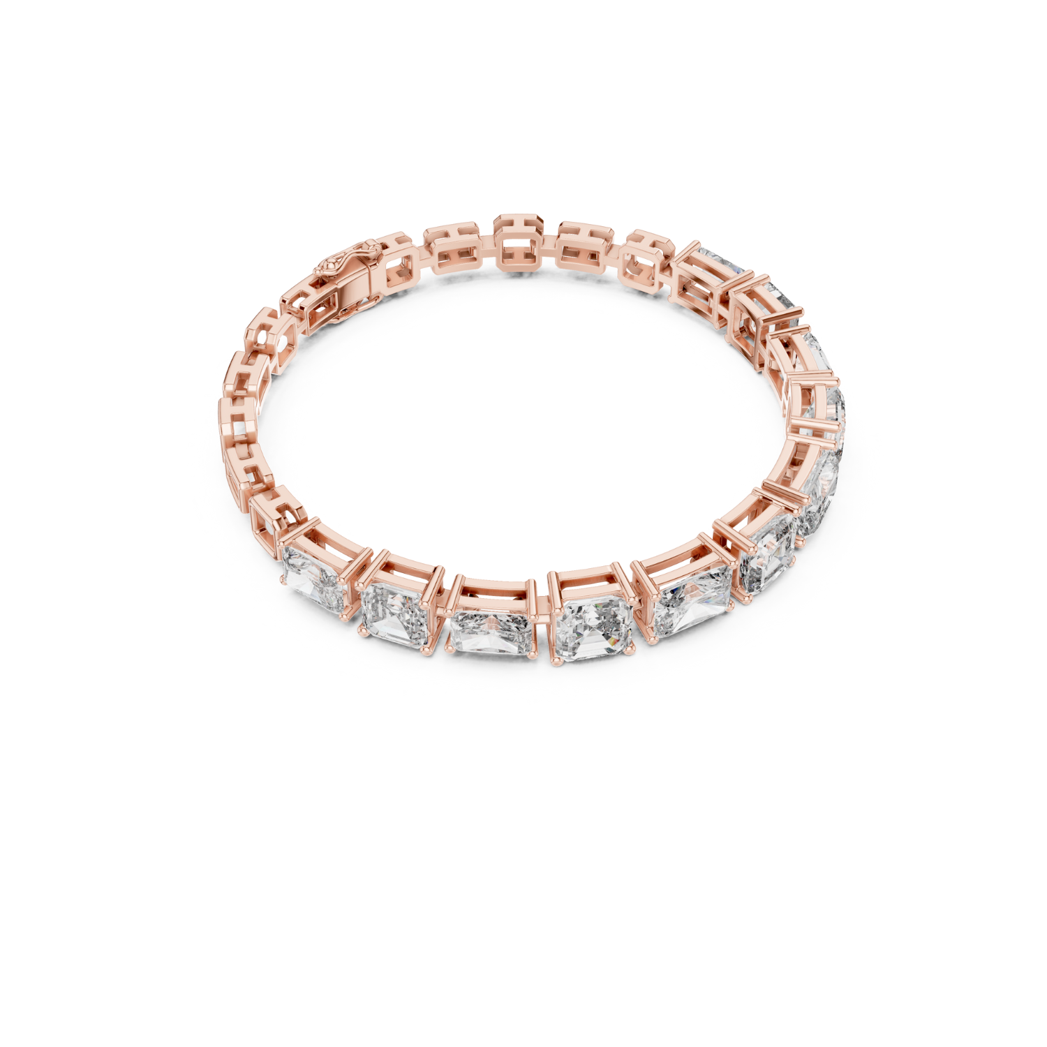 Natural Diamond Tennis Bracelet – 12.82ct H/SI1 Imperial Elegance Luxe Series