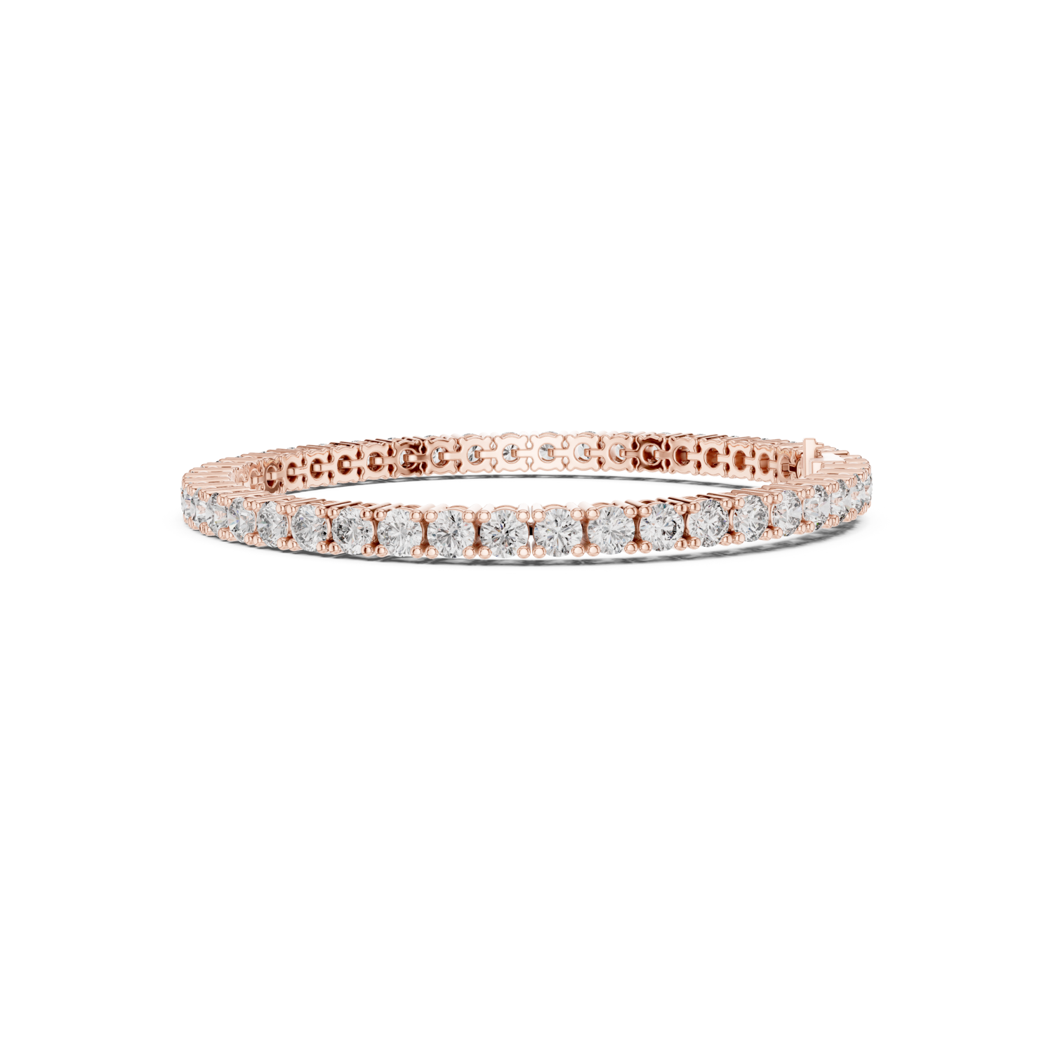 Natural Diamond Tennis Bracelet – 7.42ct GH/VS Timeless Grandeur Prestige Edition