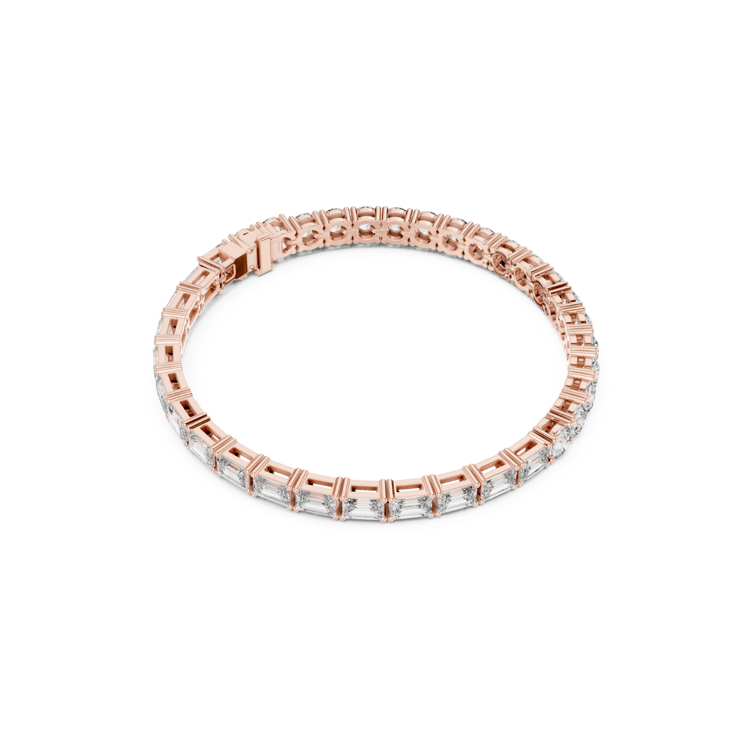 Natural Diamond Tennis Bracelet –12.60ct J/VS2 Opulent Crown Luxe Edition