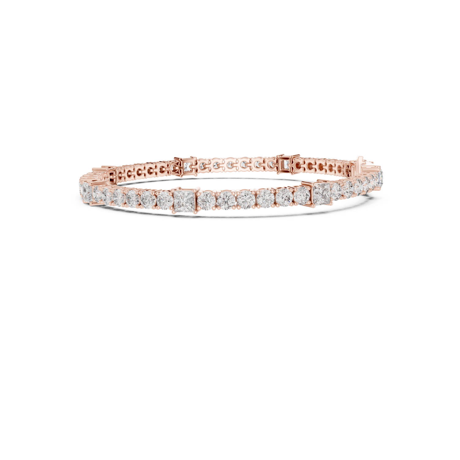 Natural Diamond Tennis Bracelet – 6.62ct H/VS1 Supreme Classic Luxe