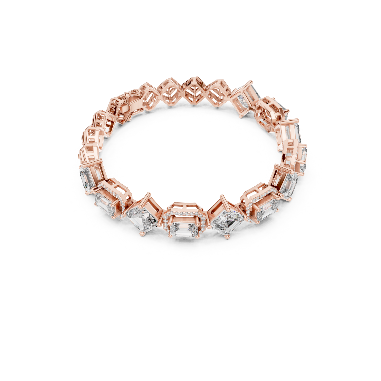 Natural Diamond Tennis Bracelet – 12.04ct H/VS1 Royal Heirloom Collection