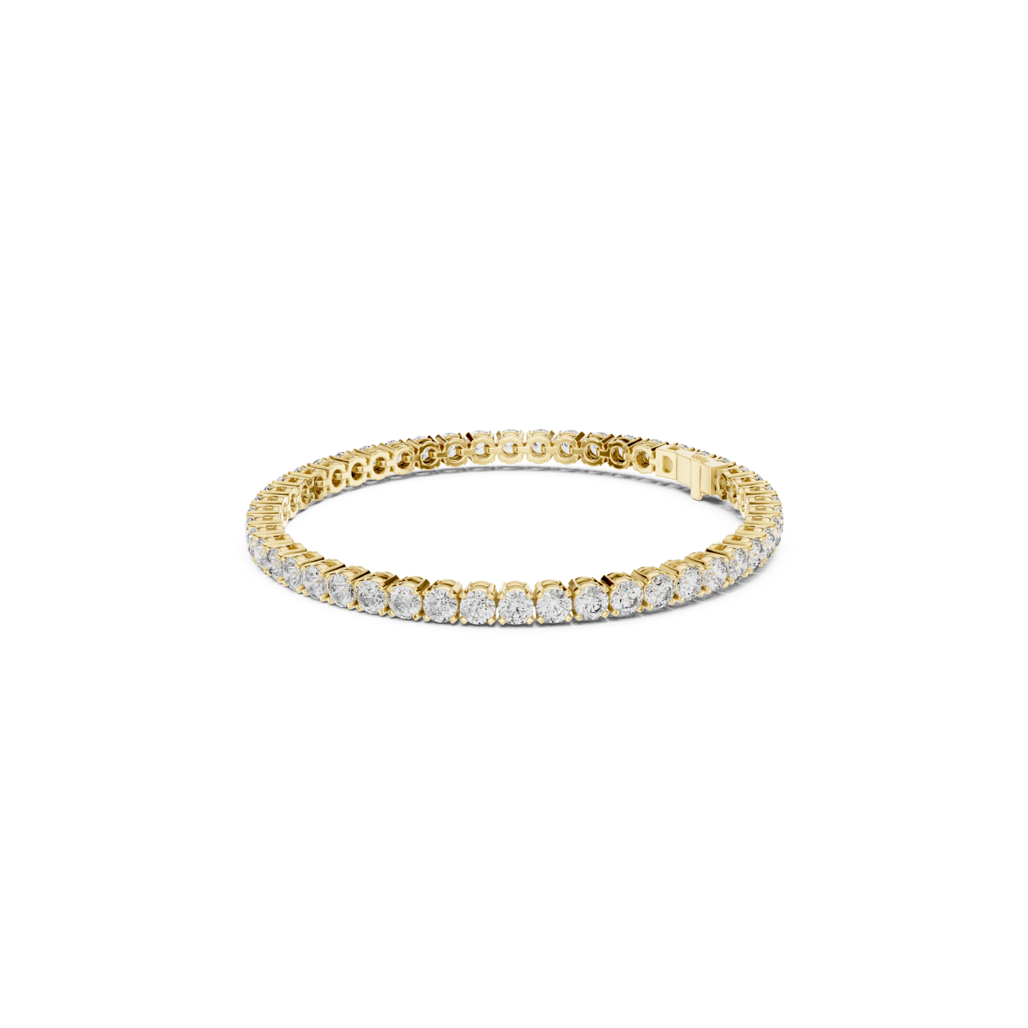 Natural Diamond Tennis Bracelet – 7.008ct GH/SI Exclusive Heritage Luxe