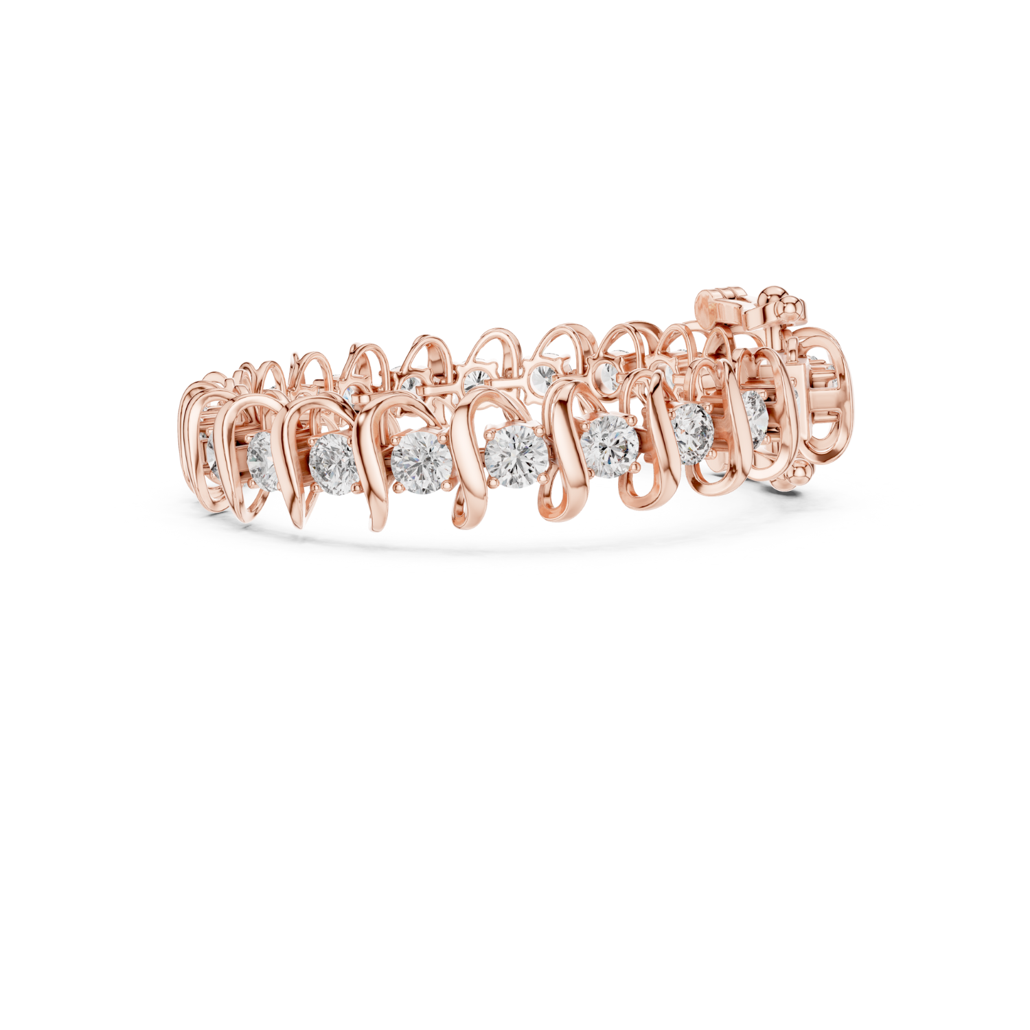 Natural Diamond Tennis Bracelet – 11.00ct H/VS2 Royal Essence Luxe Edition