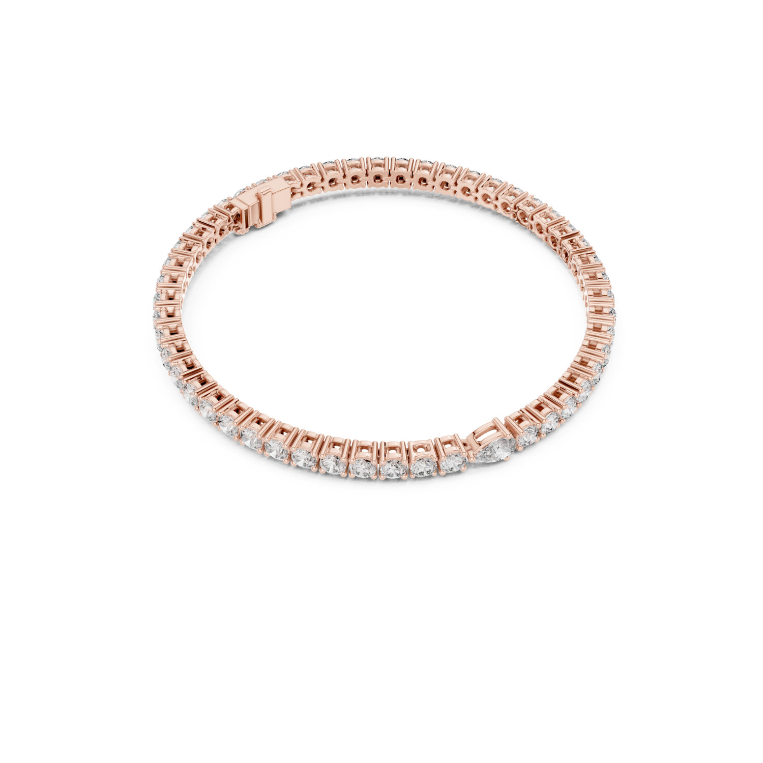 Natural Diamond Tennis Bracelet – 5.75ct H/VS1 Exclusive Royal Luxe Series