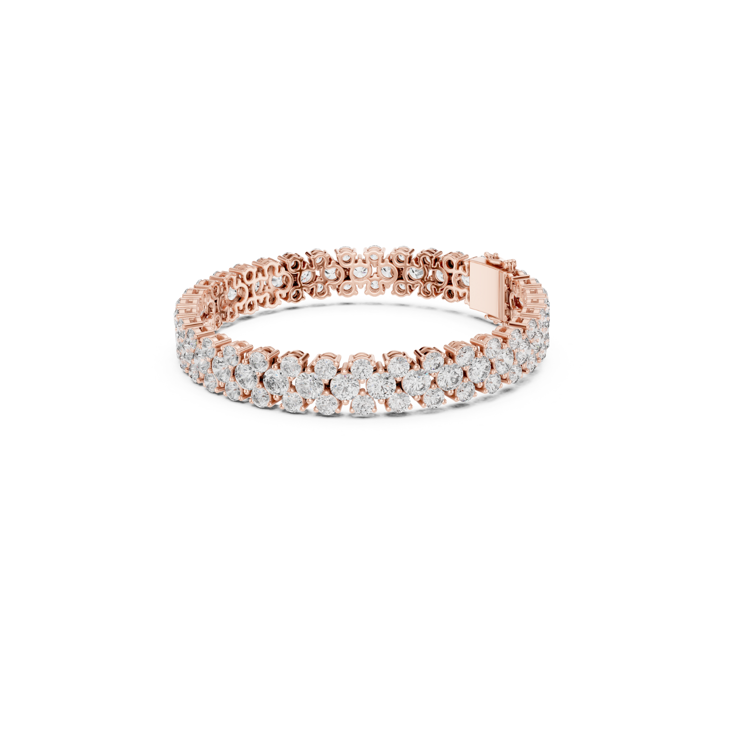 Natural Diamond Tennis Bracelet – 17.38ct I/VS1 Grand Regal Luxe Edition
