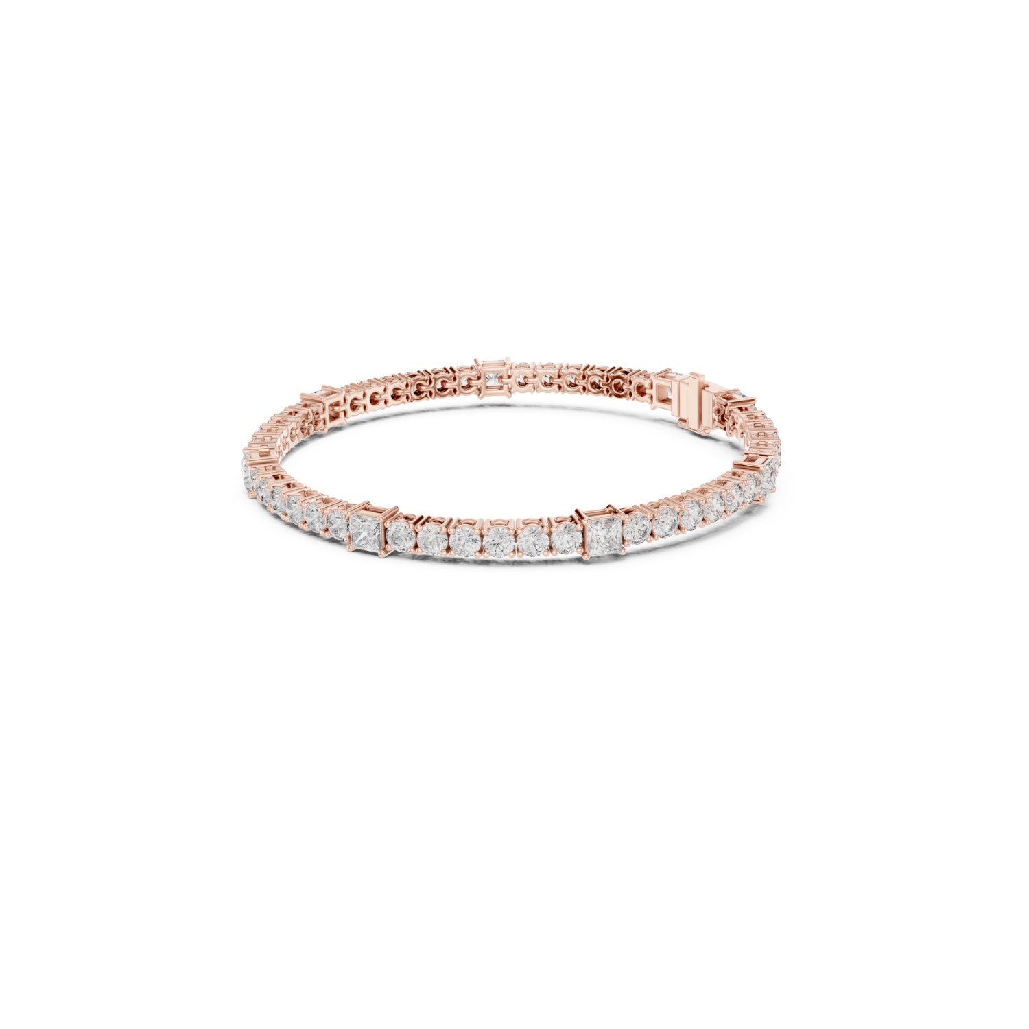 Natural Diamond Tennis Bracelet – 6.62ct H/VS1 Supreme Classic Luxe