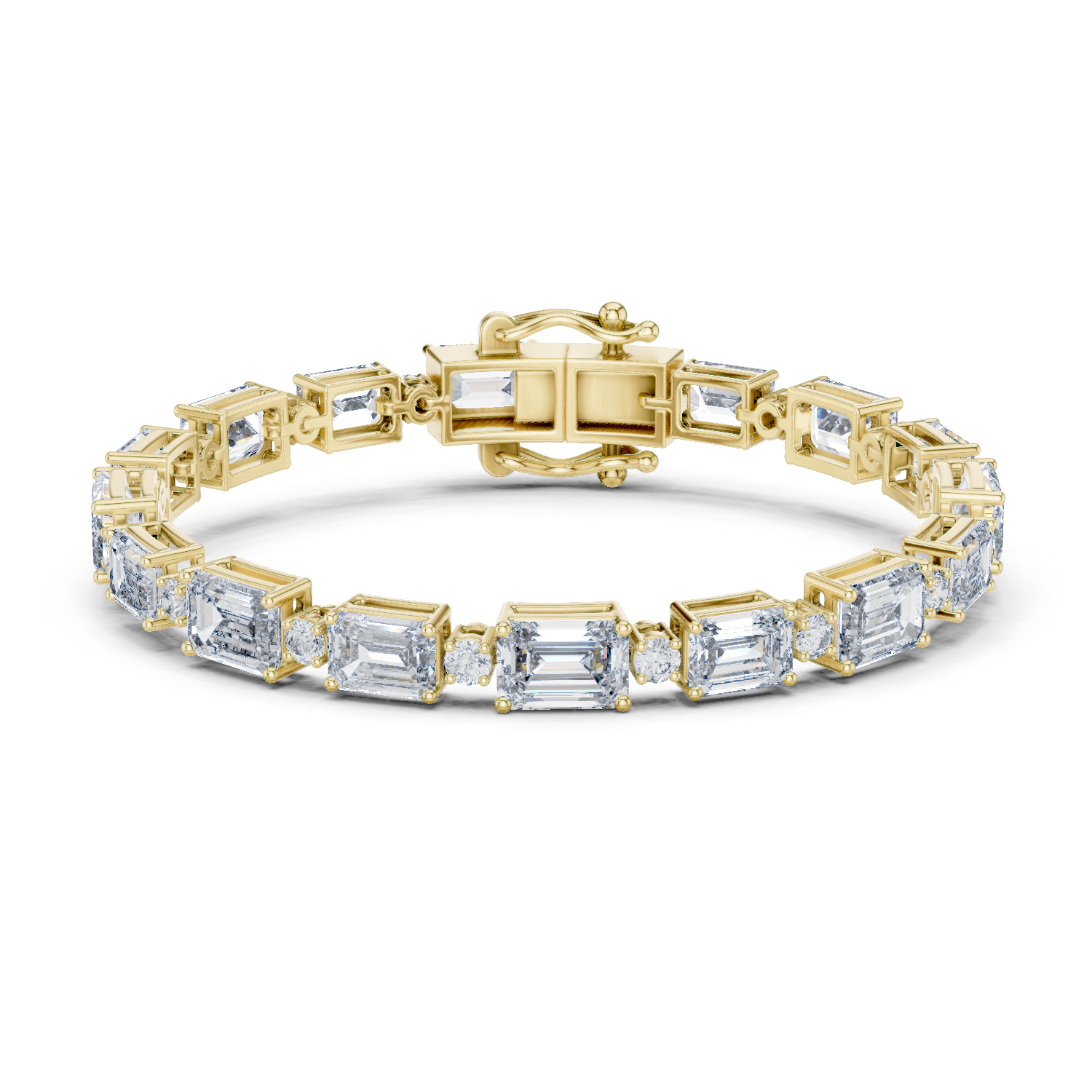 Natural Diamond Tennis Bracelet – 11.34ct H/VS1 Regal Crown Opulence Collection